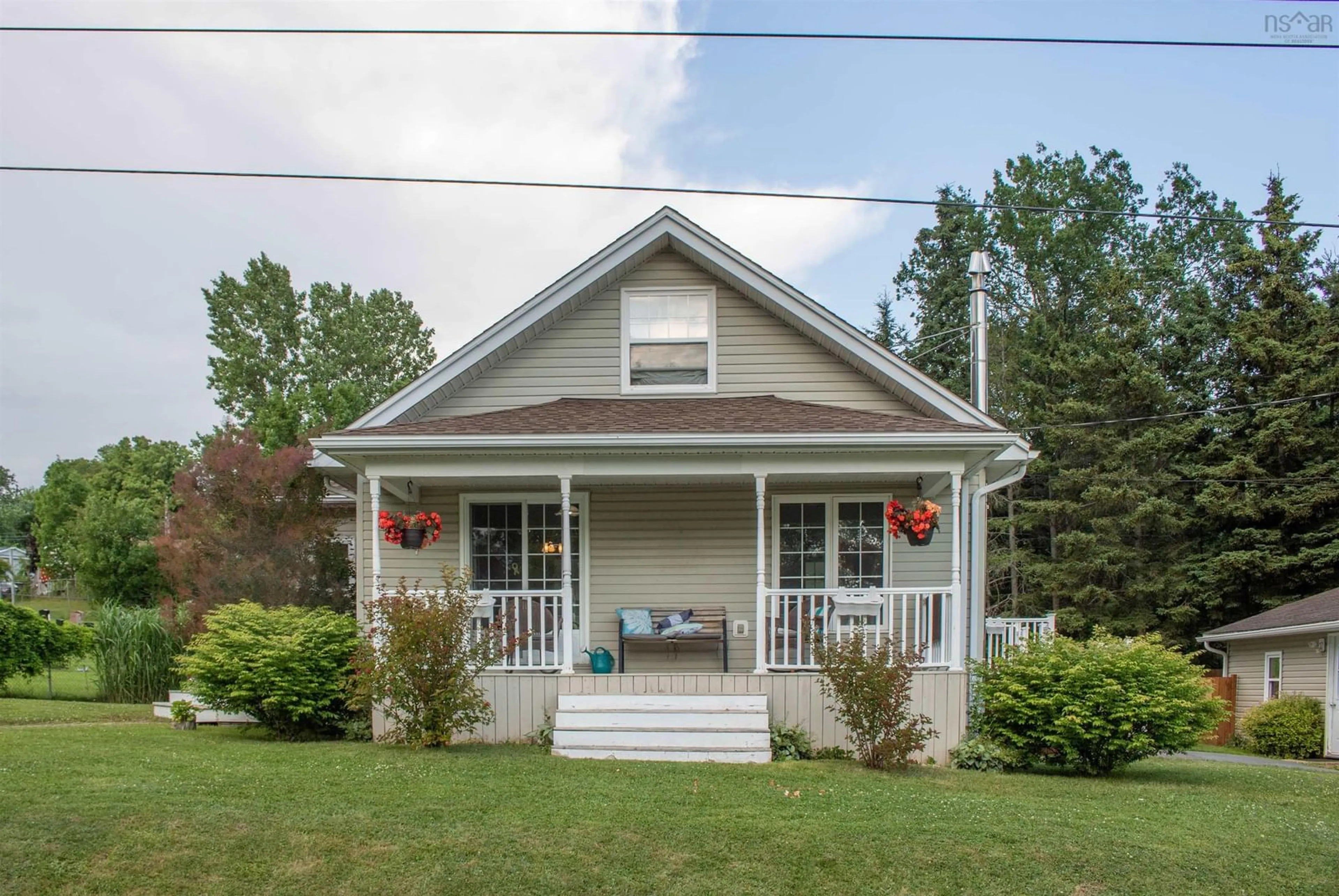 Home with vinyl exterior material, street for 637 Wiley Ave, Windsor Nova Scotia B0N 2T0