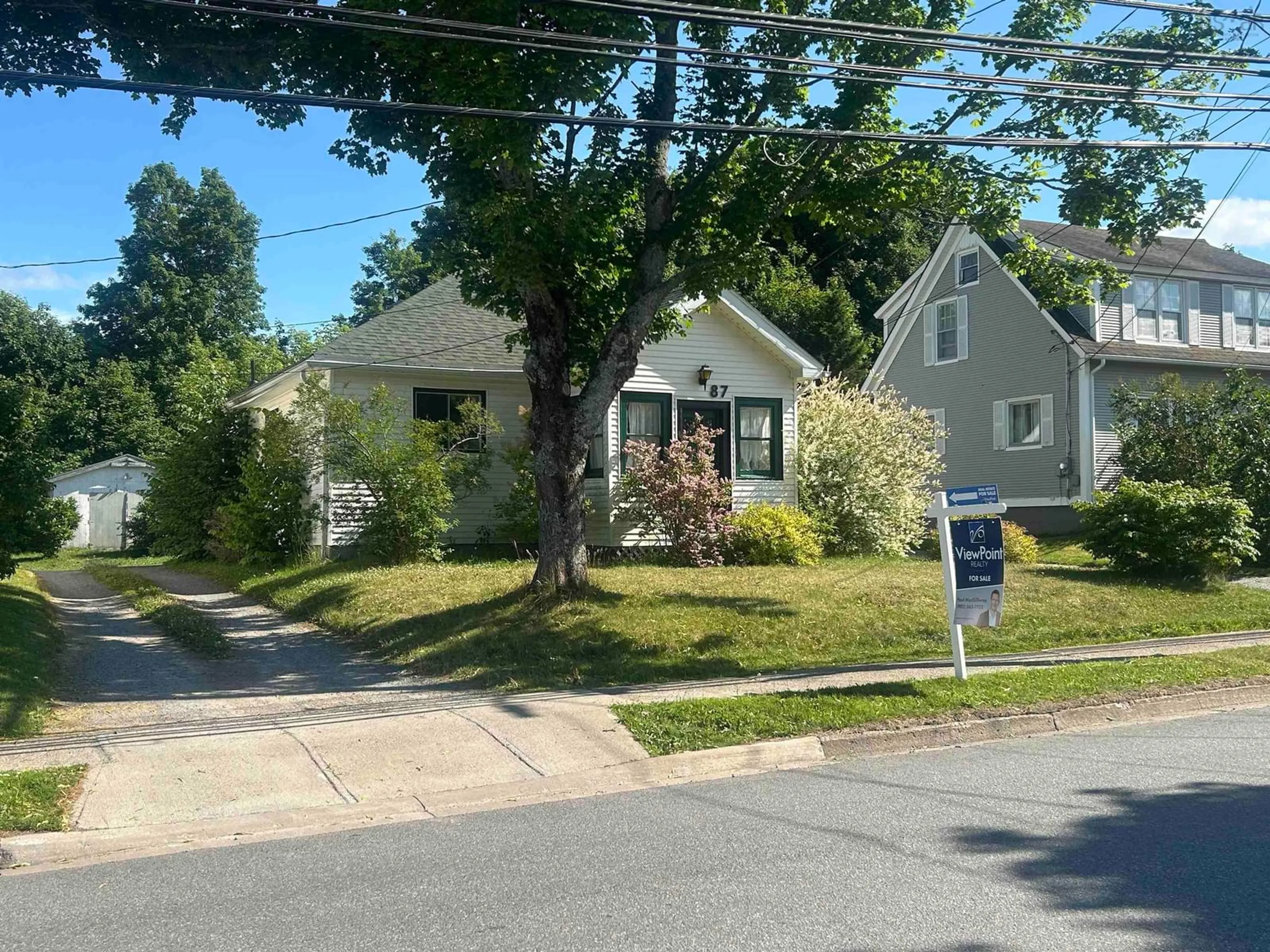 A pic from outside/outdoor area/front of a property/back of a property/a pic from drone, street for 87 Brookland Street, Antigonish Nova Scotia B2G 1W1