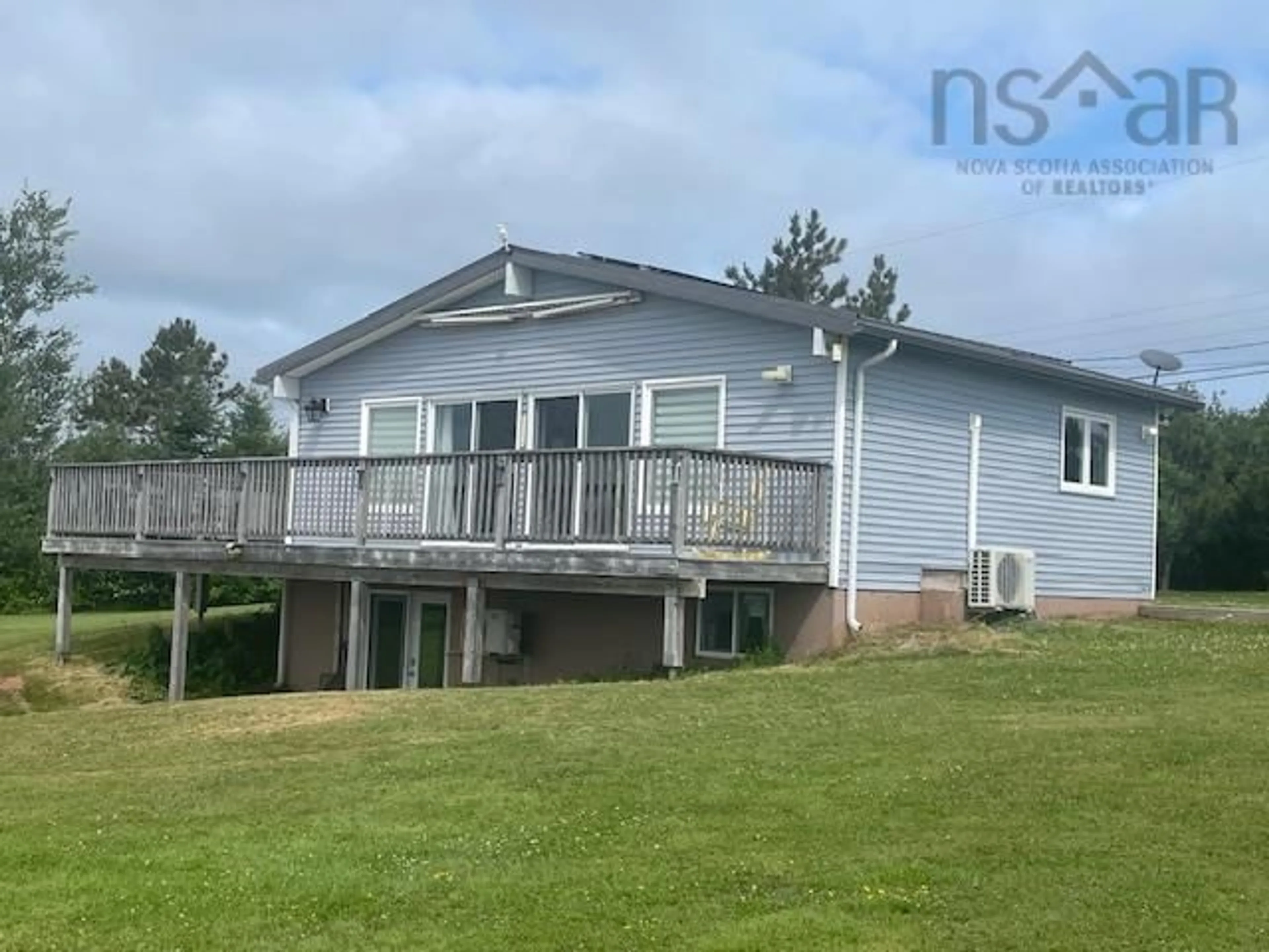 A pic from outside/outdoor area/front of a property/back of a property/a pic from drone, water/lake/river/ocean view for 2914 Malagash Rd, Malagash Centre Nova Scotia B0K 1E0
