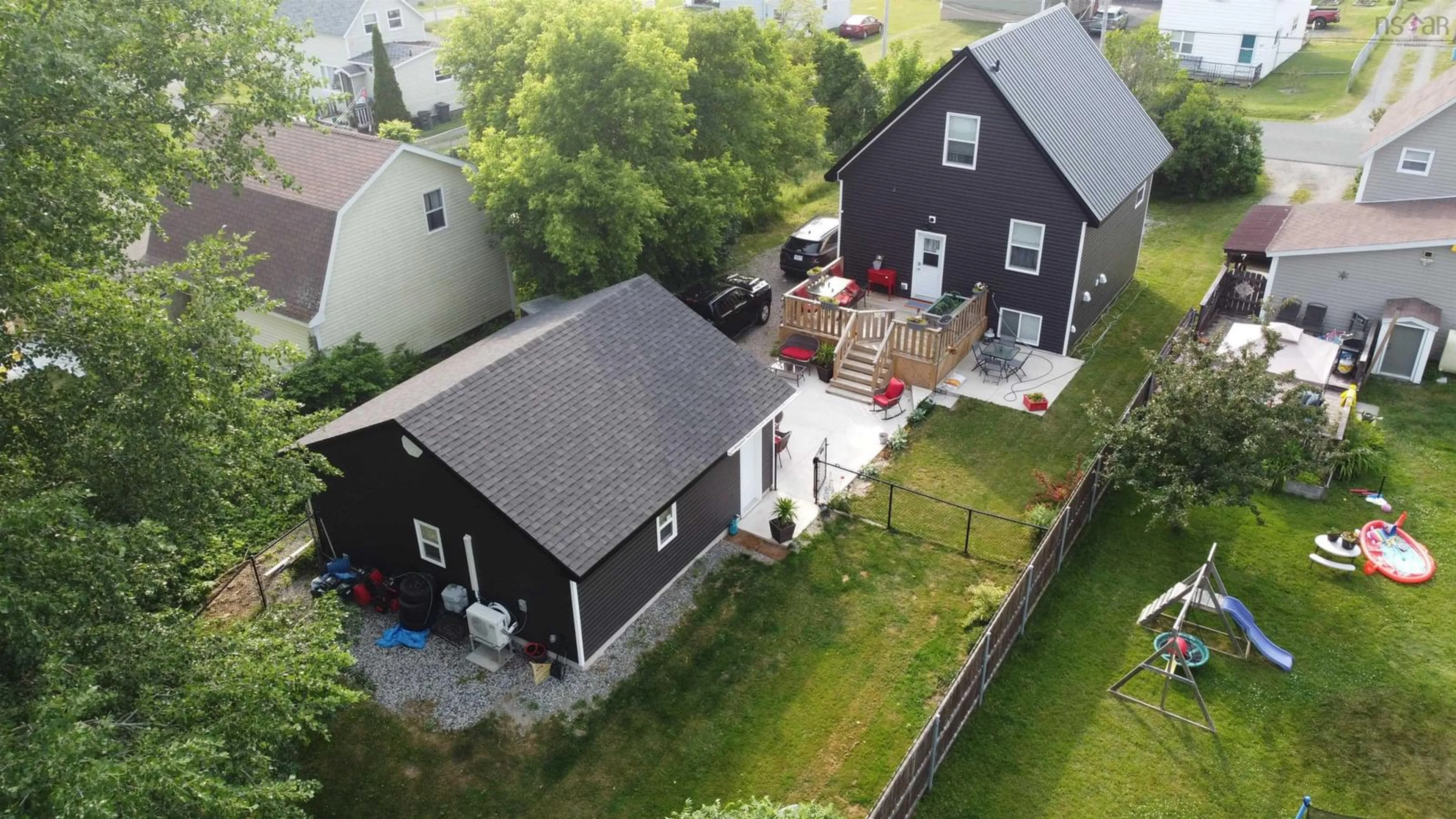 A pic from outside/outdoor area/front of a property/back of a property/a pic from drone, street for 50 School St, Florence Nova Scotia B1Y 1P5