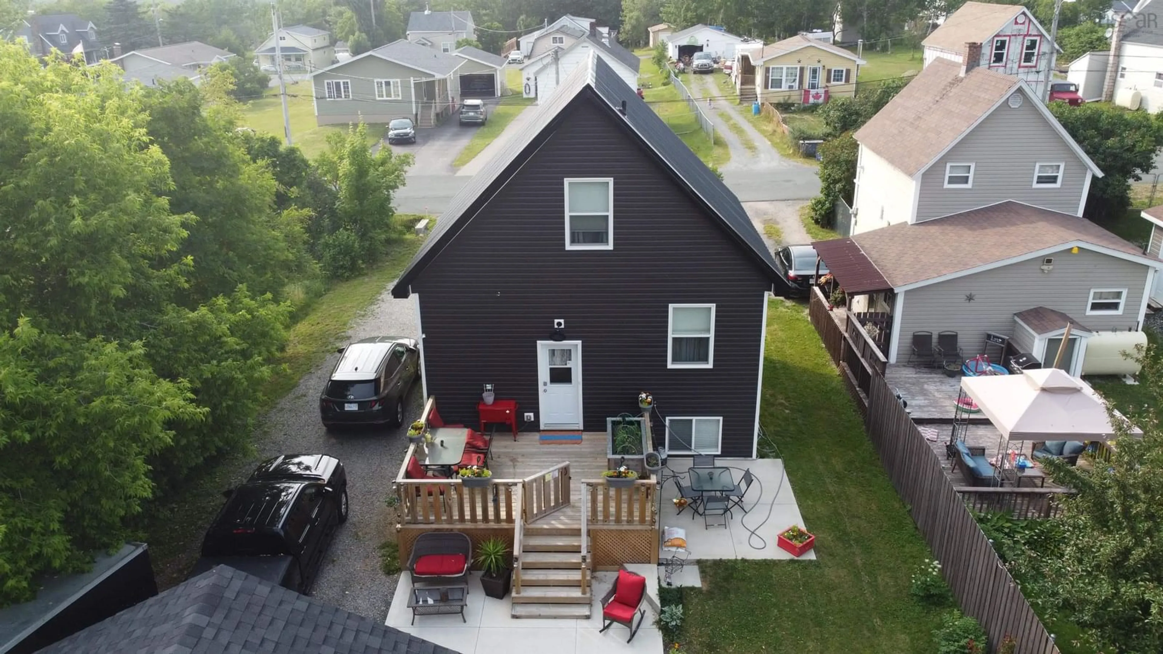 A pic from outside/outdoor area/front of a property/back of a property/a pic from drone, street for 50 School St, Florence Nova Scotia B1Y 1P5
