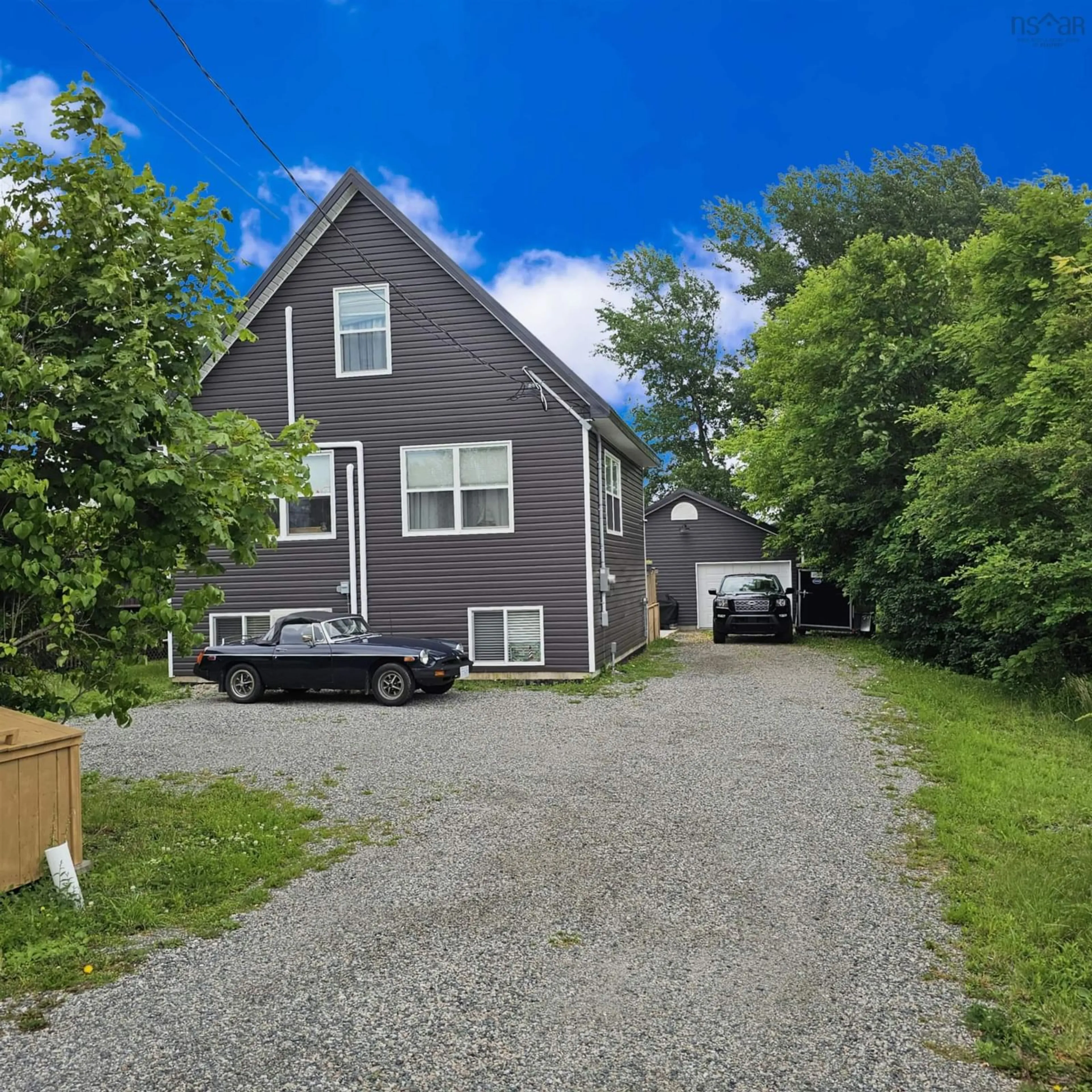 A pic from outside/outdoor area/front of a property/back of a property/a pic from drone, street for 50 School St, Florence Nova Scotia B1Y 1P5