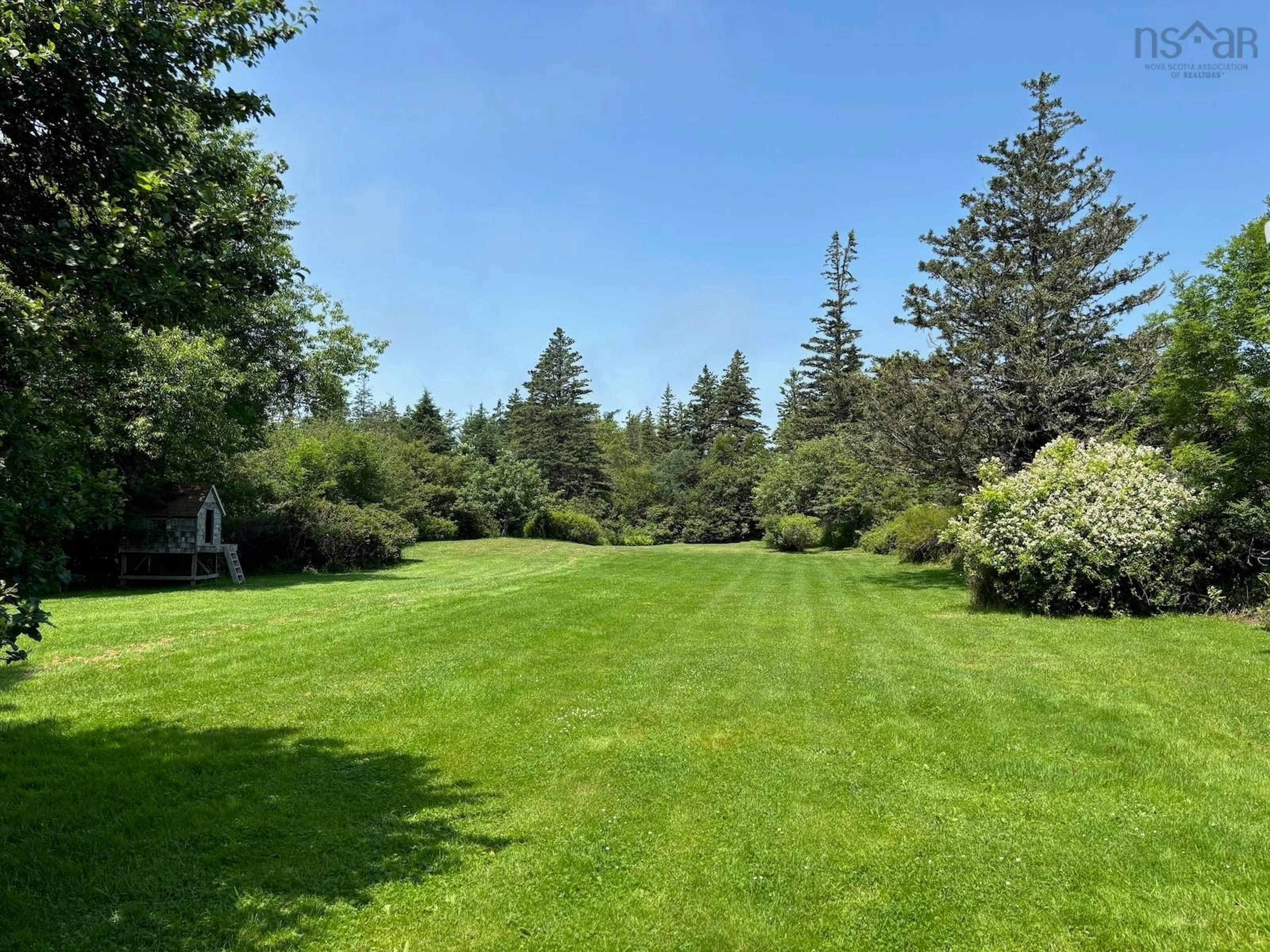A pic from outside/outdoor area/front of a property/back of a property/a pic from drone, forest/trees view for 10230 Highway 3, Arcadia Nova Scotia B0W 1B0