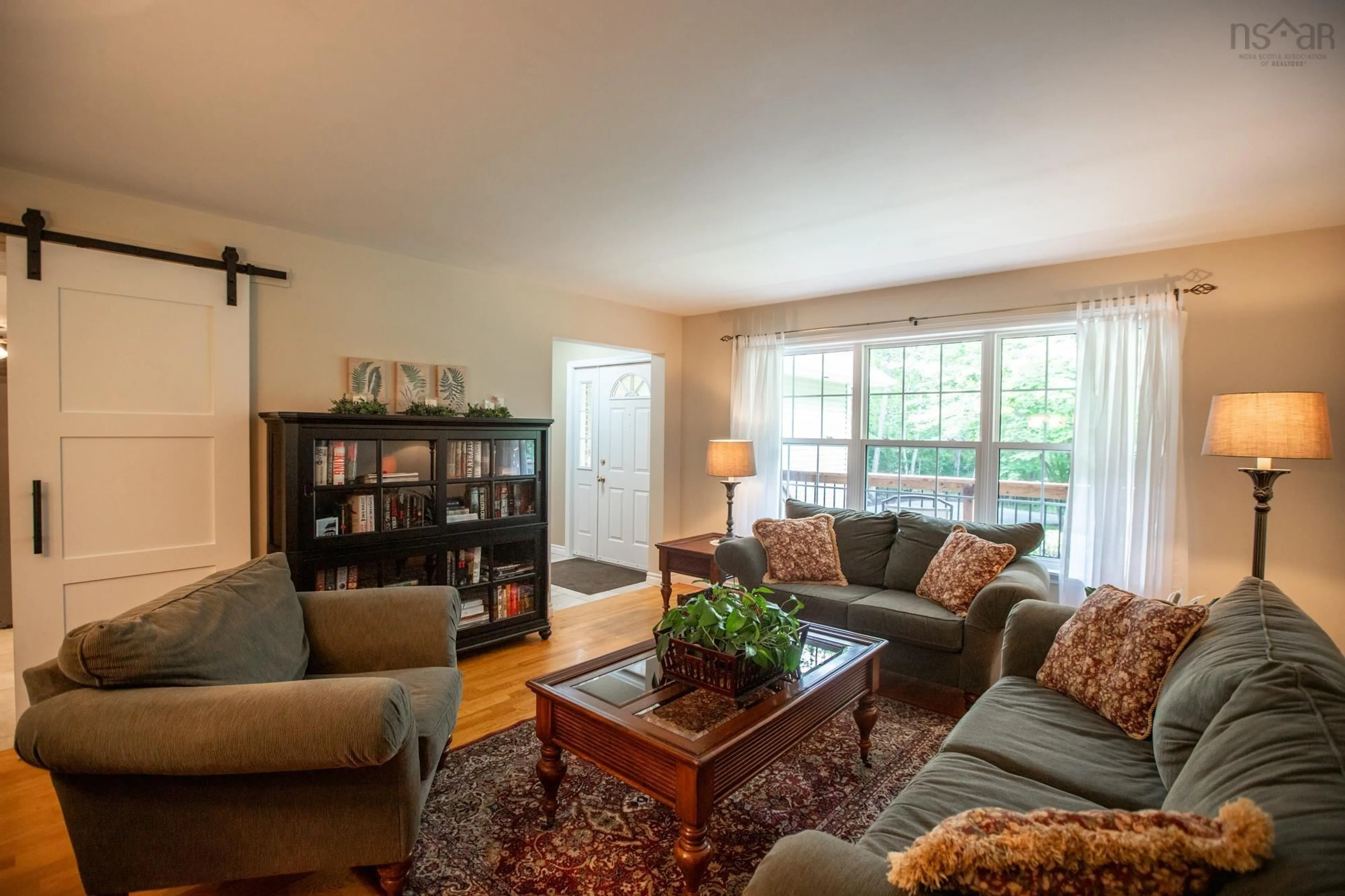 Living room with furniture, unknown for 48 Laura Lee Lane, Lower Sackville Nova Scotia B4C 4E3