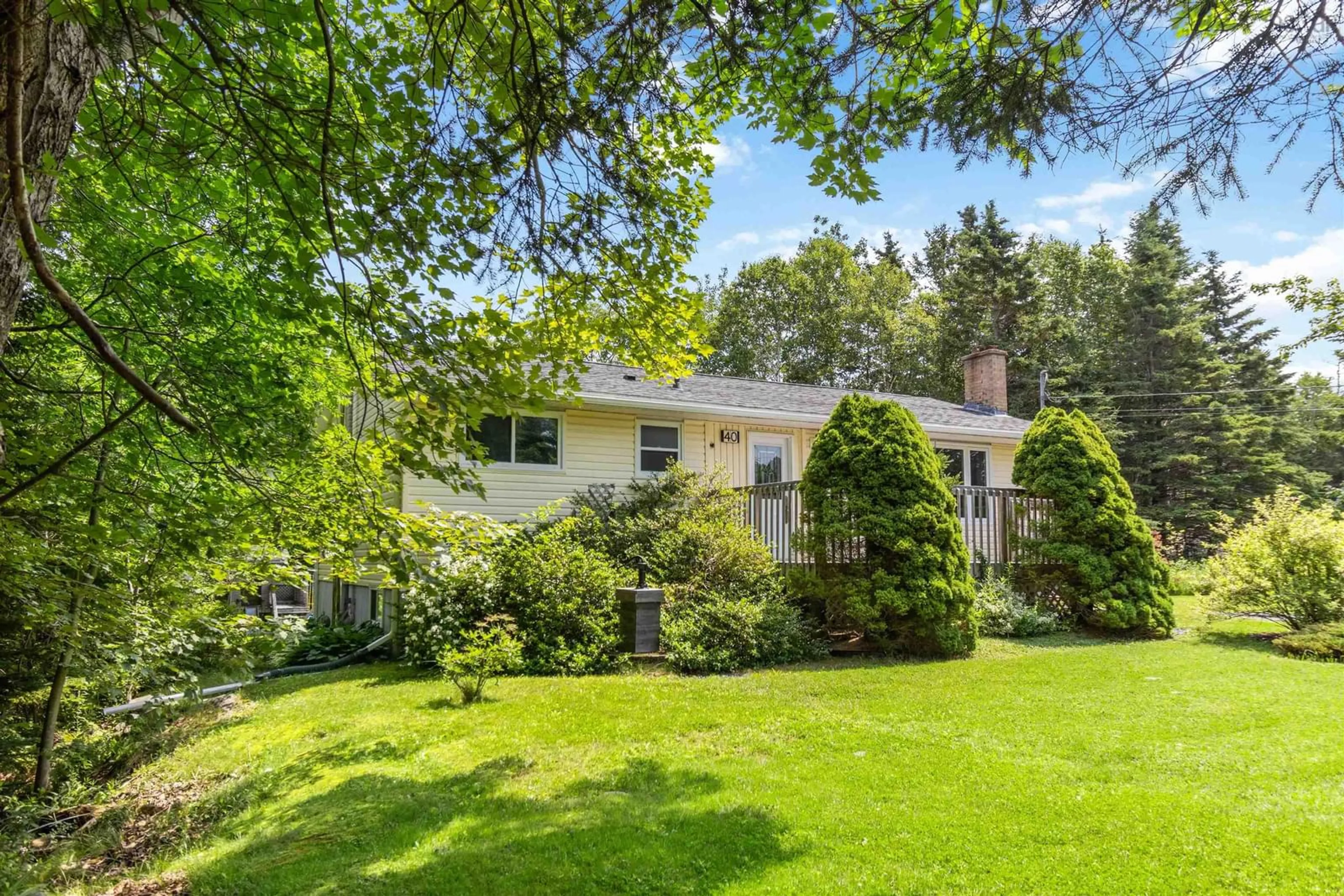 A pic from outside/outdoor area/front of a property/back of a property/a pic from drone, street for 40 Parkcrest Dr, Lawrencetown Nova Scotia B3Z 1M1