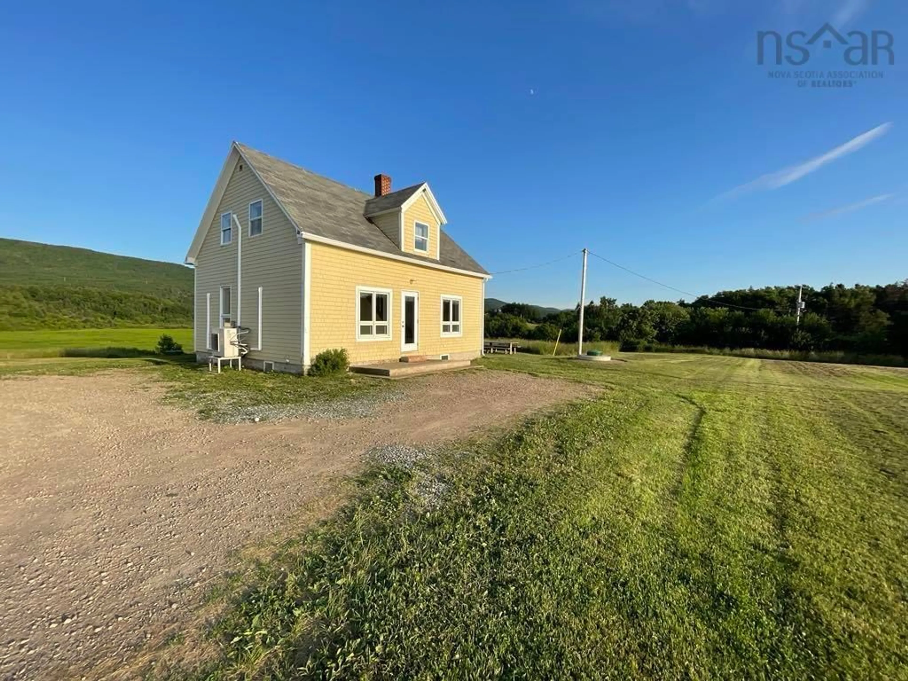A pic from outside/outdoor area/front of a property/back of a property/a pic from drone, building for 84 5308 Rd, St. Joseph du Moine Nova Scotia B0E 3A0