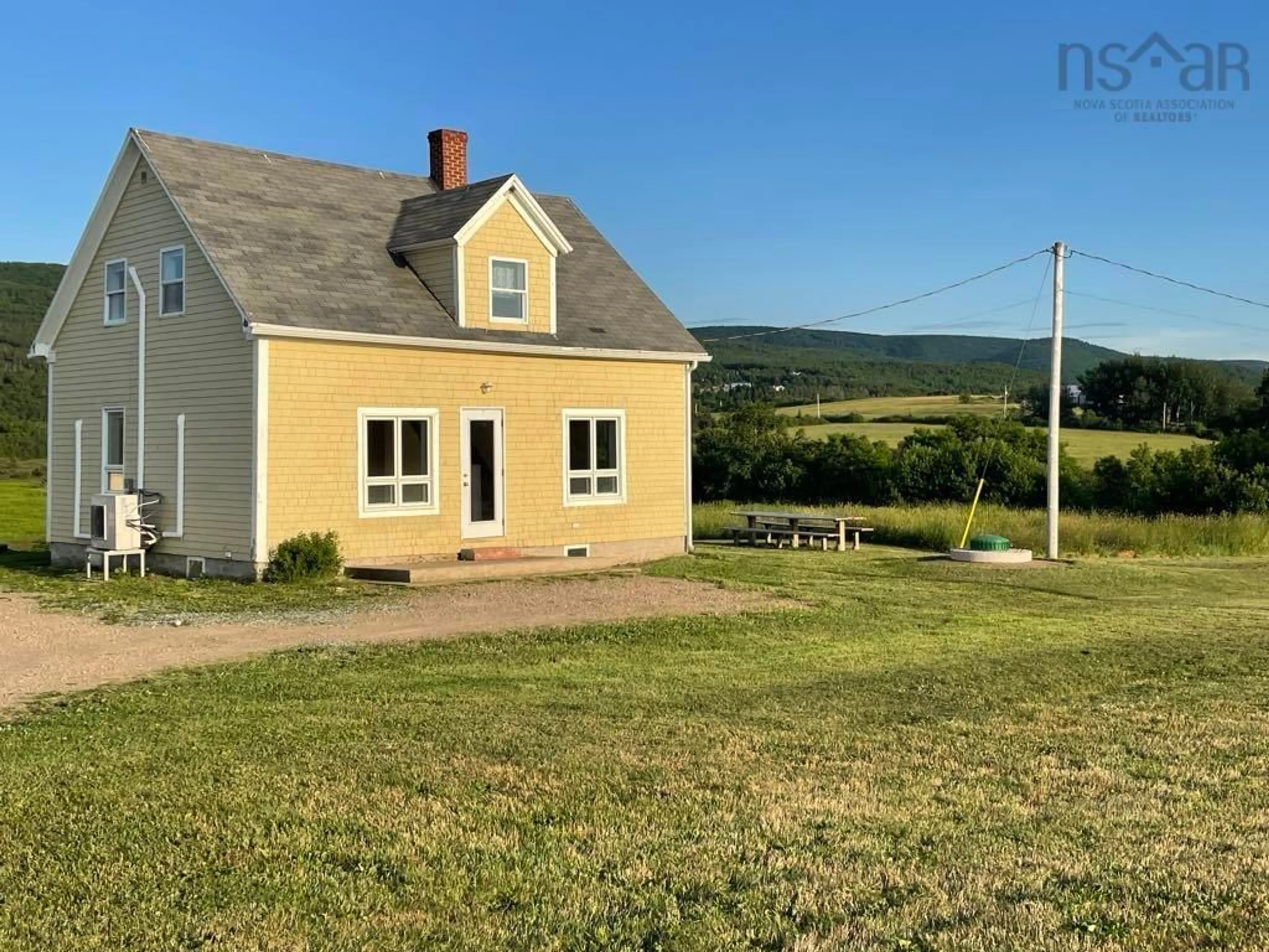 A pic from outside/outdoor area/front of a property/back of a property/a pic from drone, unknown for 84 5308 Rd, St. Joseph du Moine Nova Scotia B0E 3A0