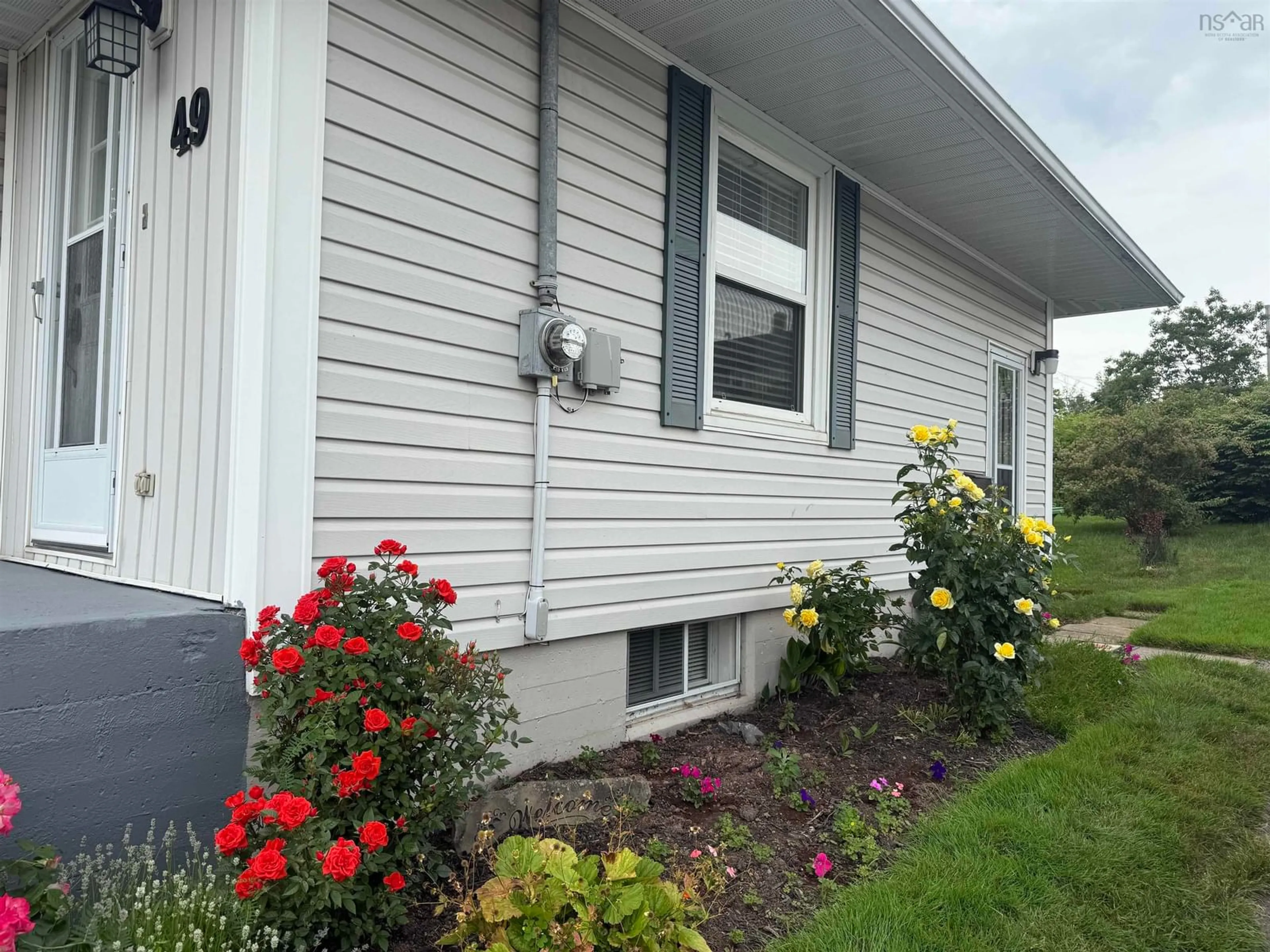 Home with vinyl exterior material, street for 49 Braemore Ave, Antigonish Nova Scotia B2G 1K6