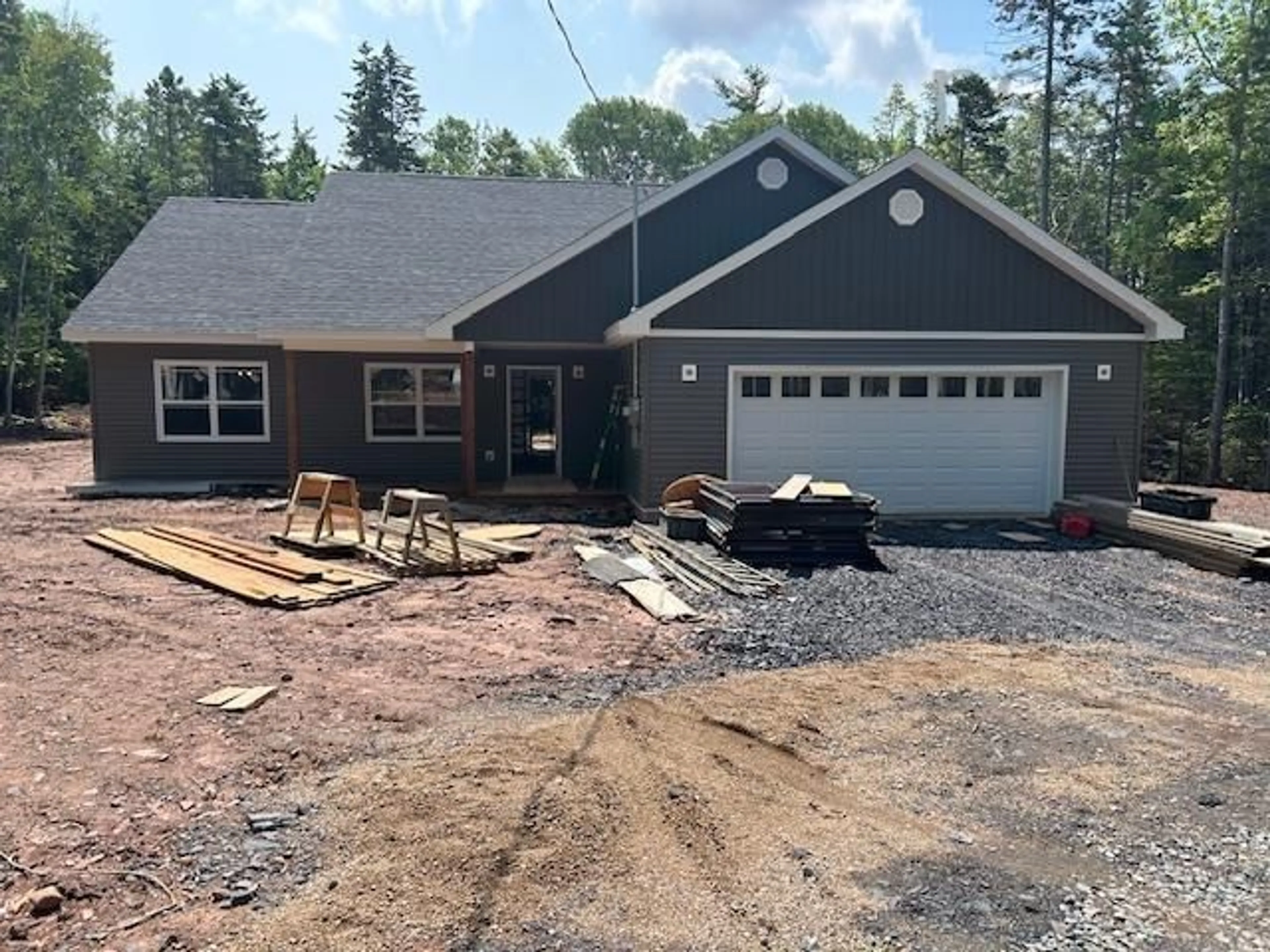 Home with vinyl exterior material, building for Lot JC2 Highway 215, Lower Burlington Nova Scotia B0N 2A0