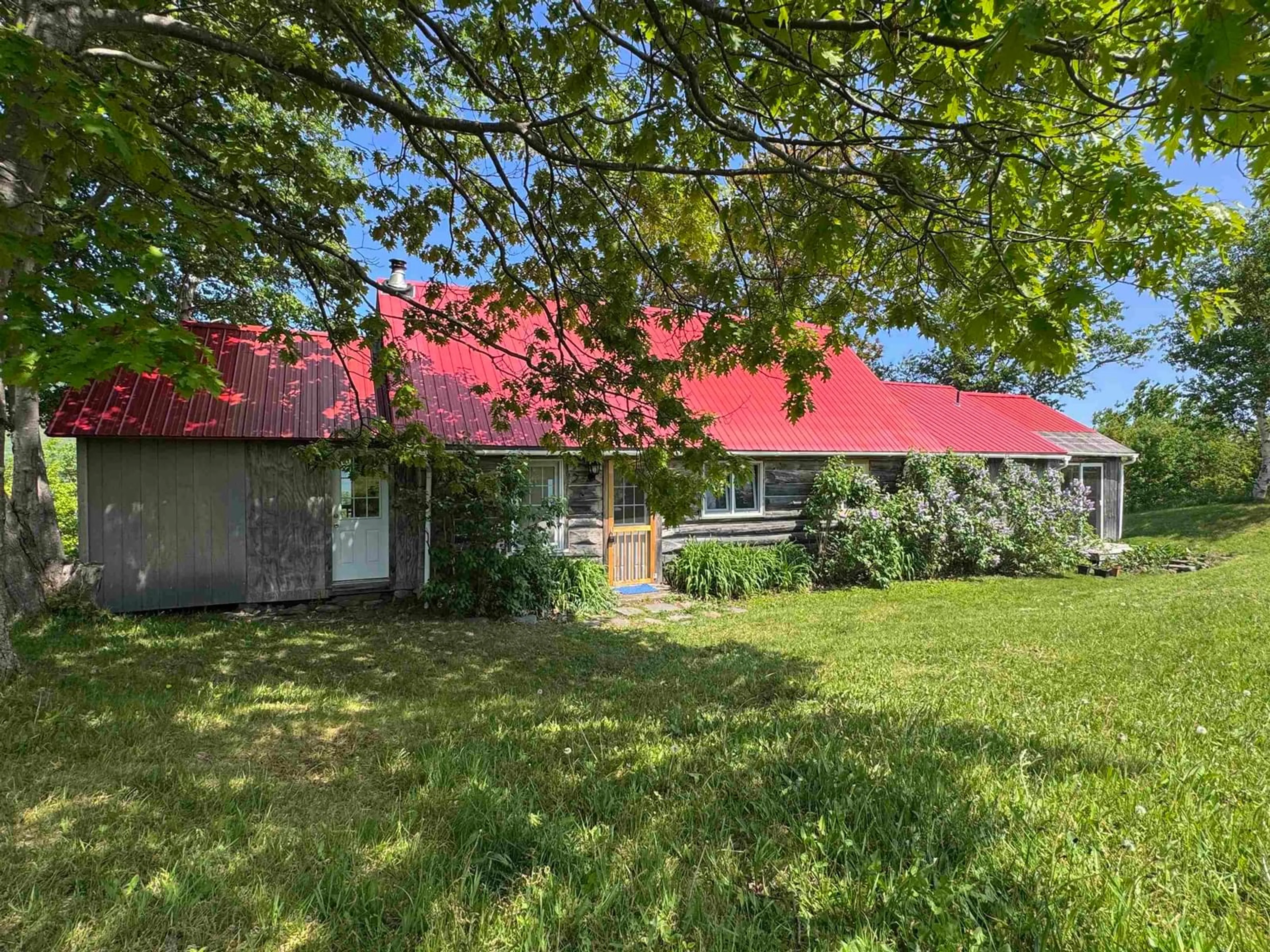 A pic from outside/outdoor area/front of a property/back of a property/a pic from drone, street for 340 Mountain View Rd, Dingwall Nova Scotia B0C 1G0