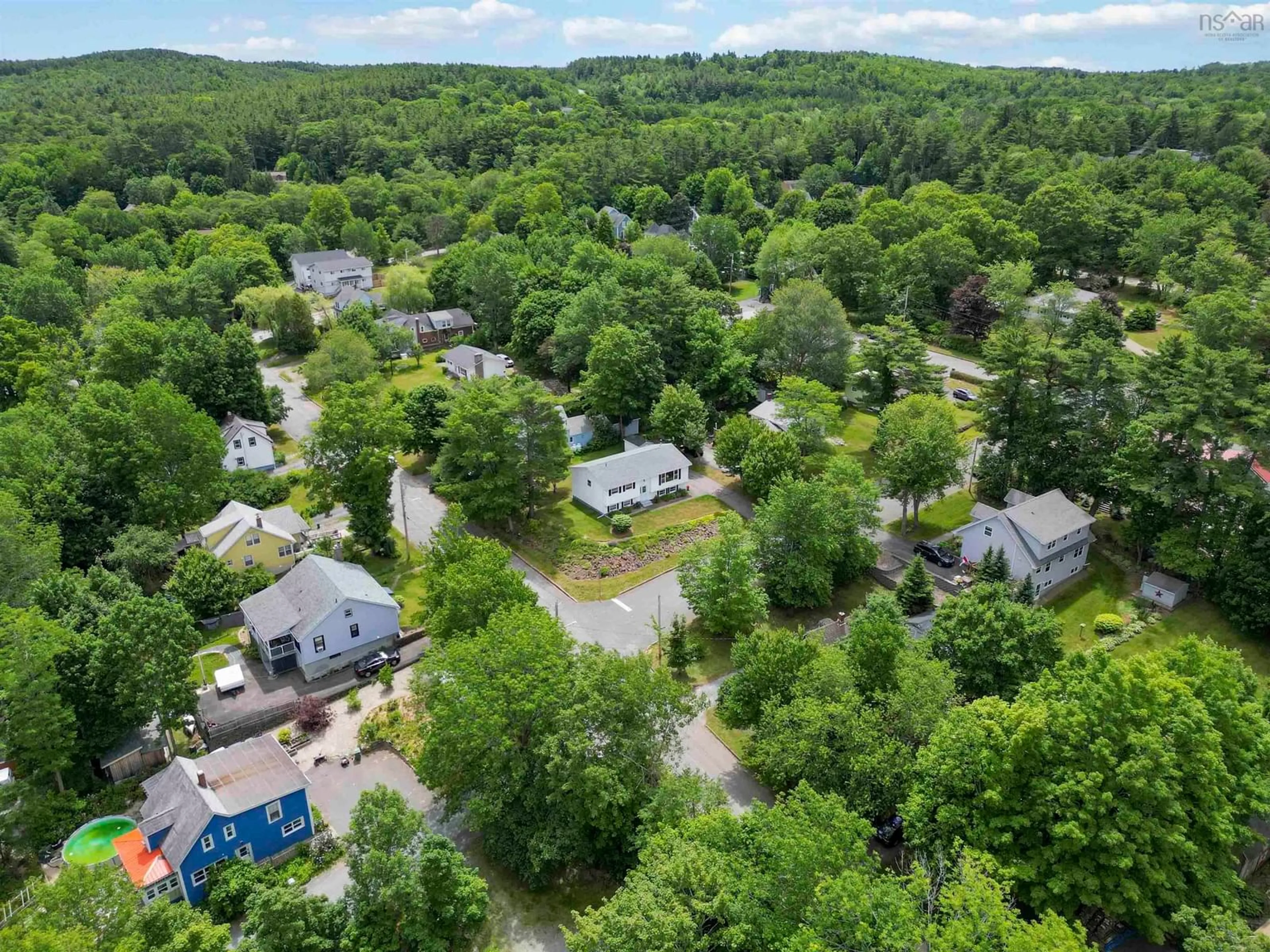 A pic from outside/outdoor area/front of a property/back of a property/a pic from drone, unknown for 5 Acadia St, Bridgewater Nova Scotia B4V 2A9