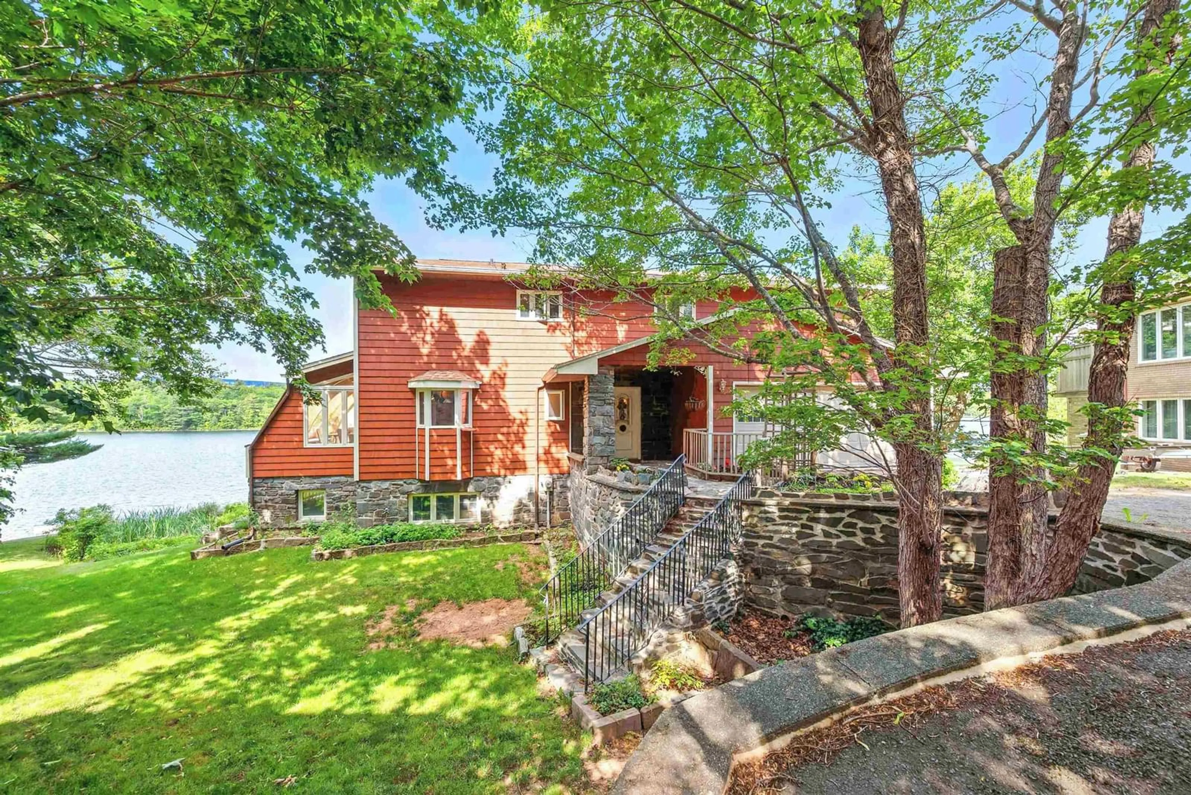 Home with brick exterior material, street for 30 Sunset Dr, Dartmouth Nova Scotia B2X 2R8