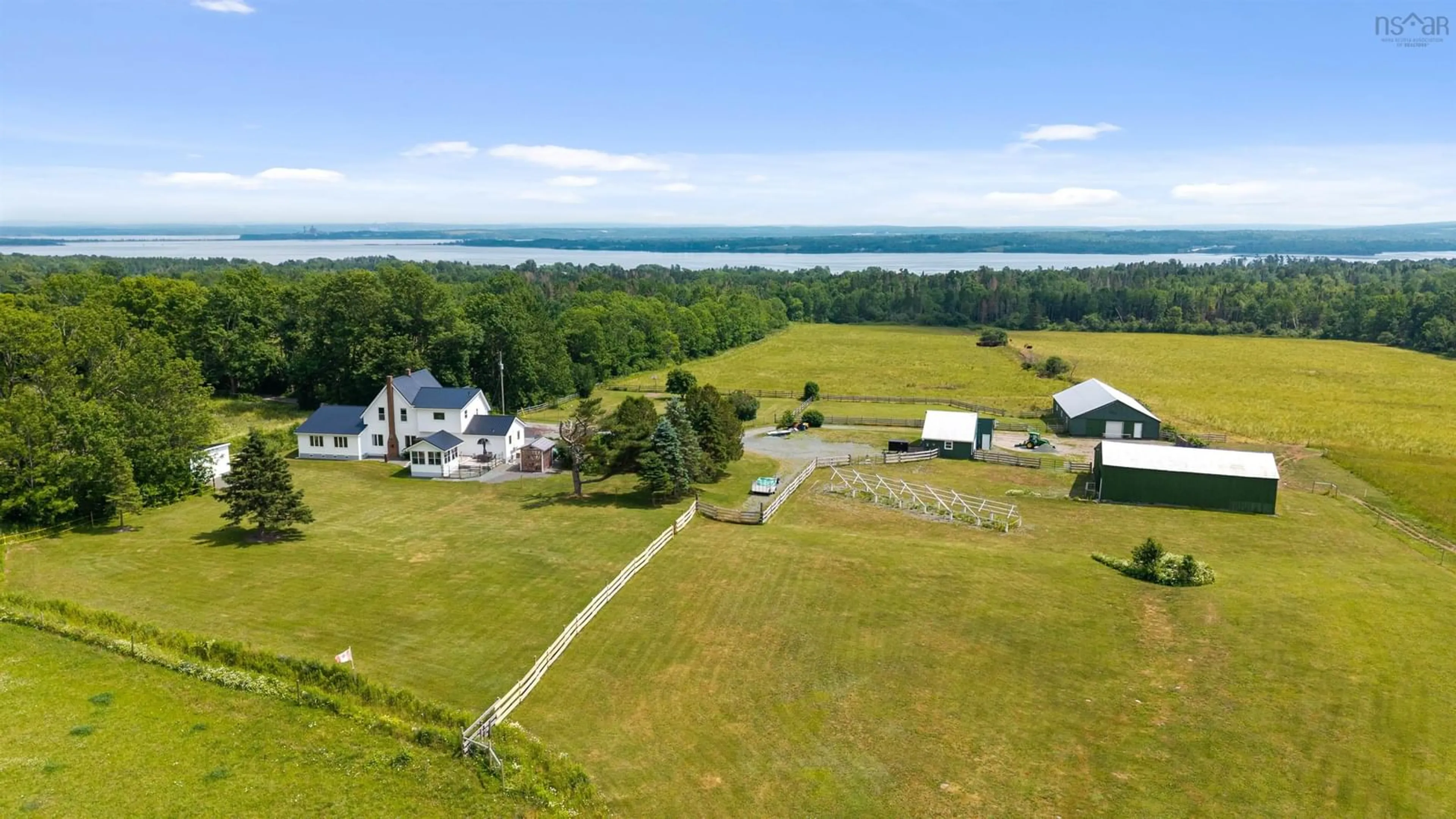 A pic from outside/outdoor area/front of a property/back of a property/a pic from drone, water/lake/river/ocean view for 223 Scotch Hill Rd, Scotch Hill Nova Scotia B0K 1H0