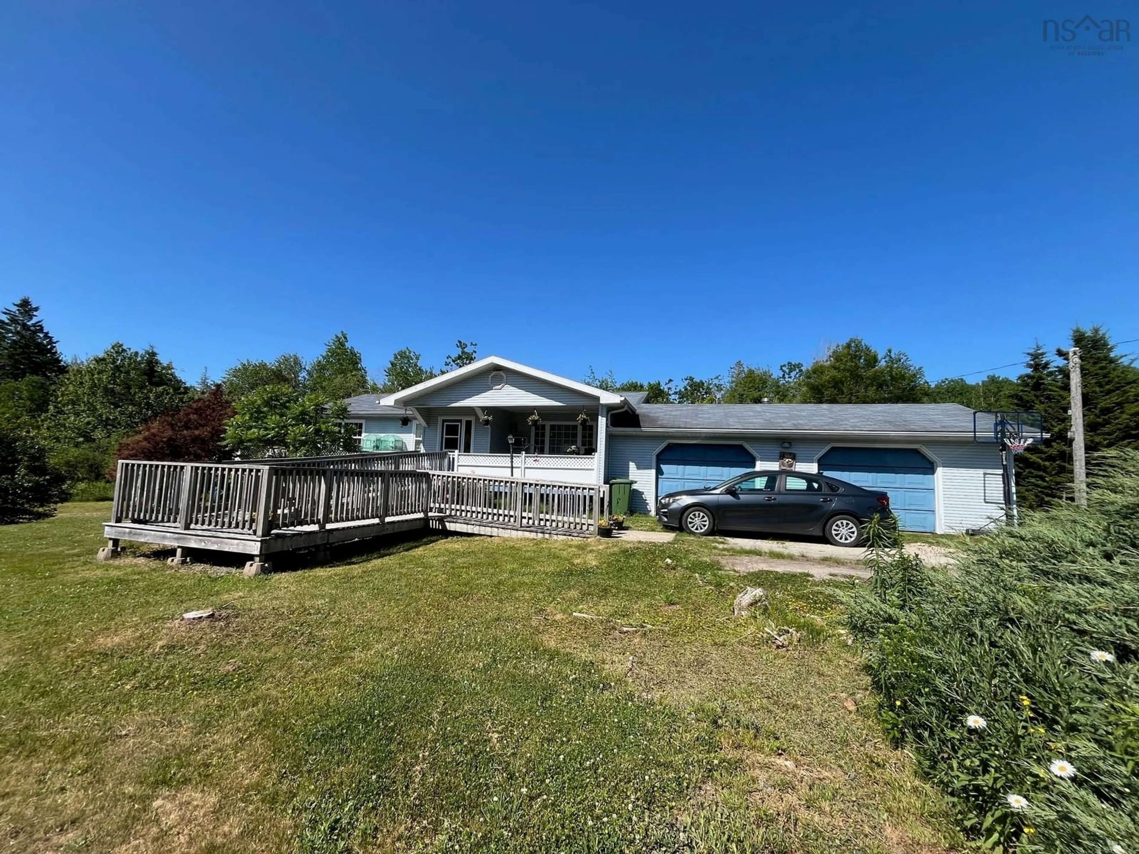 A pic from outside/outdoor area/front of a property/back of a property/a pic from drone, water/lake/river/ocean view for 1280 Highway 331, East Port Medway Nova Scotia B0J 2H0