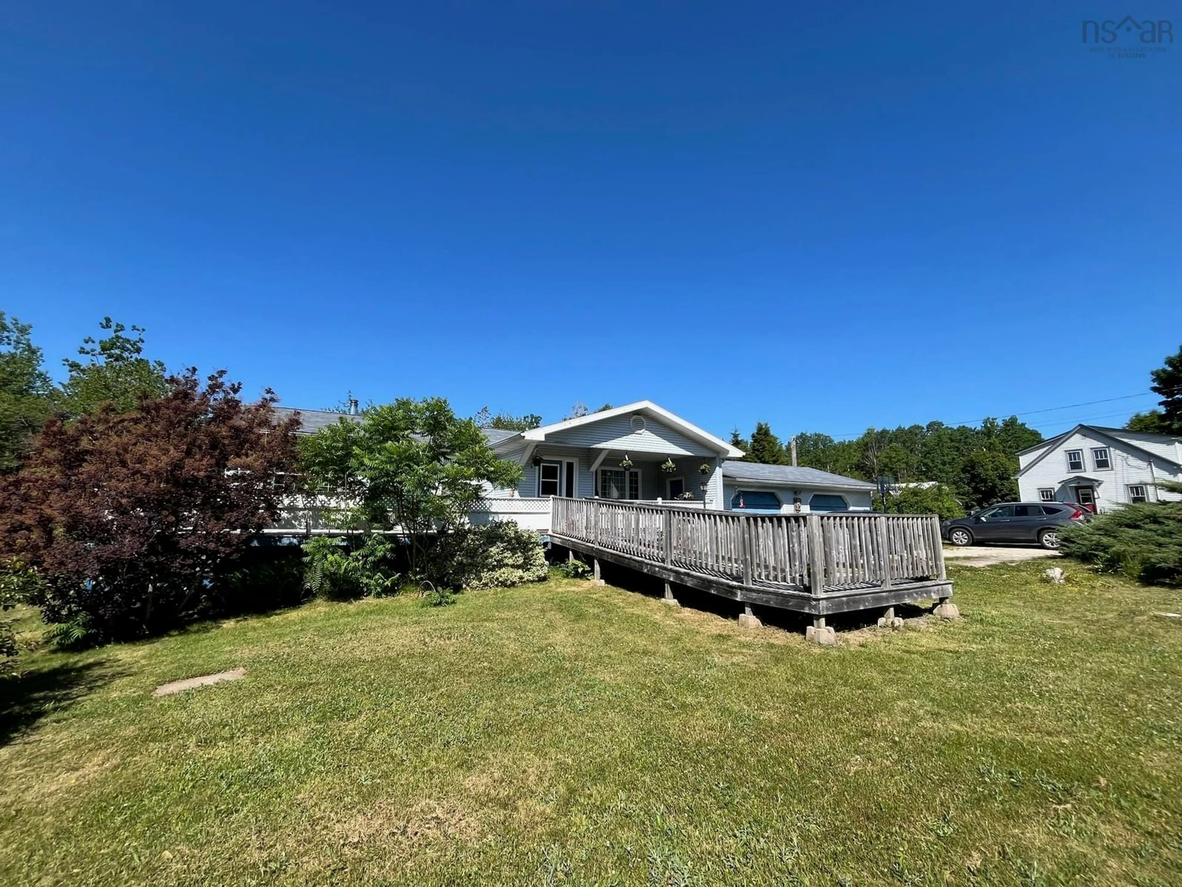 A pic from outside/outdoor area/front of a property/back of a property/a pic from drone, water/lake/river/ocean view for 1280 Highway 331, East Port Medway Nova Scotia B0J 2H0