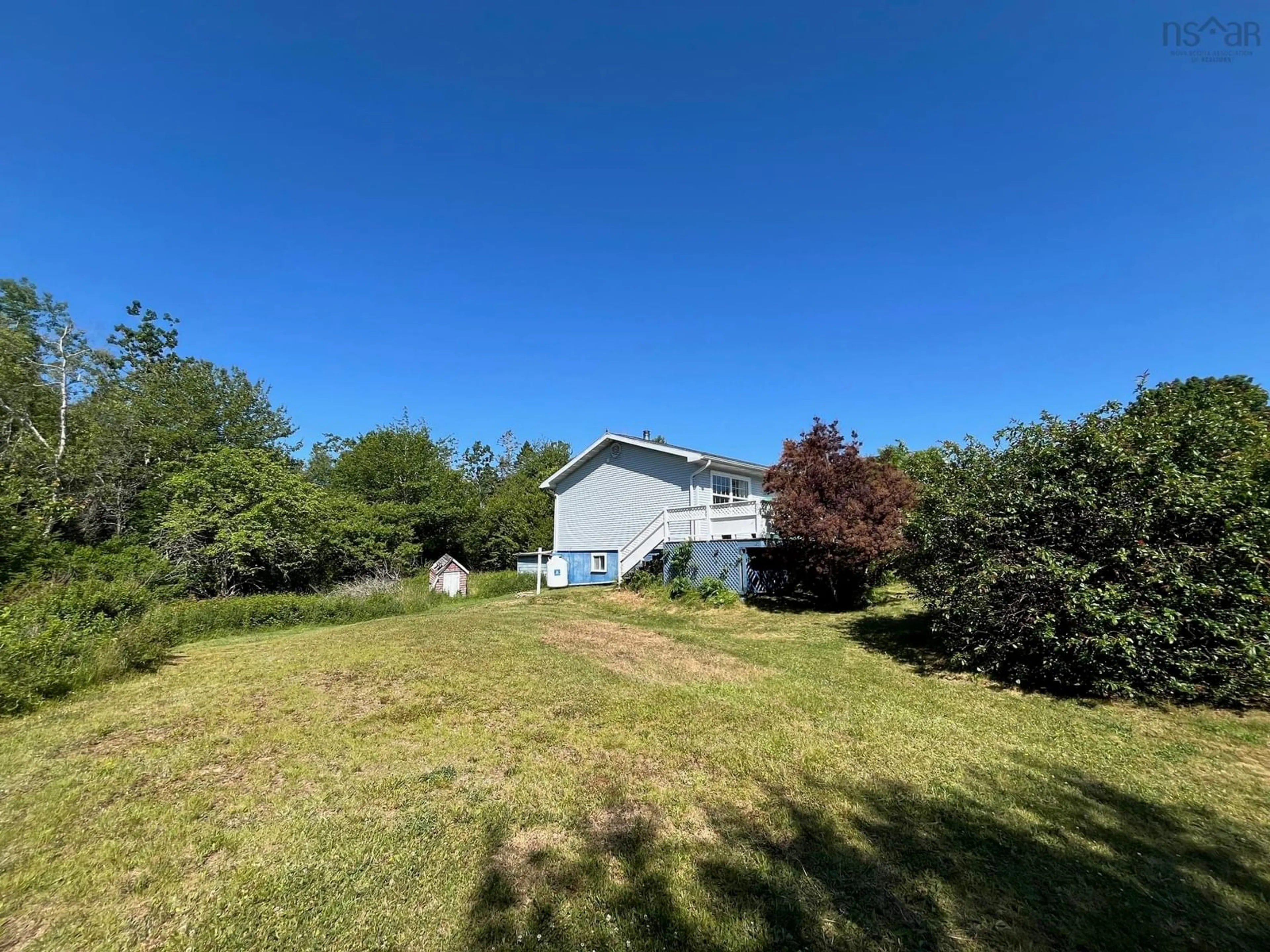 A pic from outside/outdoor area/front of a property/back of a property/a pic from drone, unknown for 1280 Highway 331, East Port Medway Nova Scotia B0J 2H0