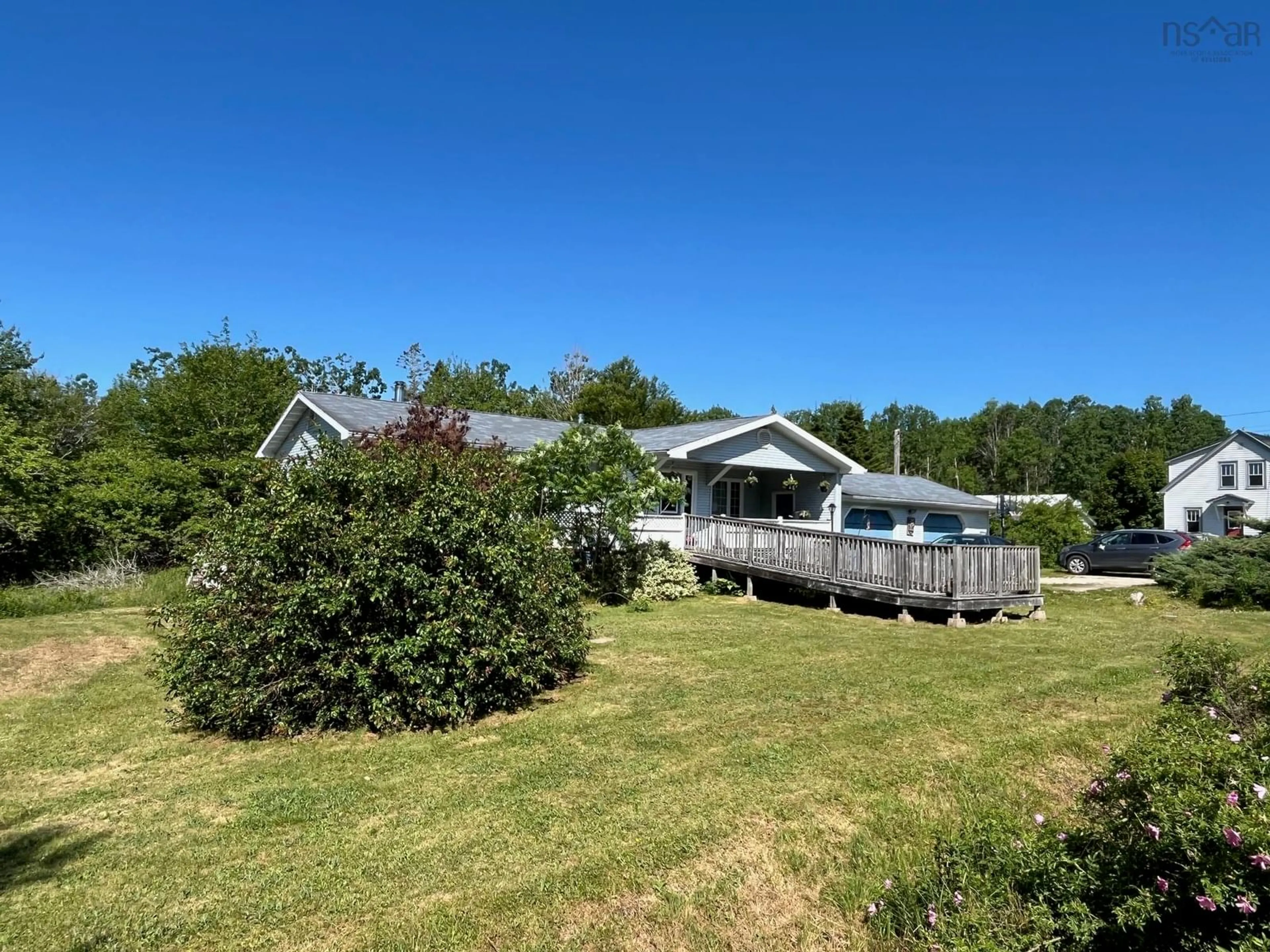 A pic from outside/outdoor area/front of a property/back of a property/a pic from drone, water/lake/river/ocean view for 1280 Highway 331, East Port Medway Nova Scotia B0J 2H0