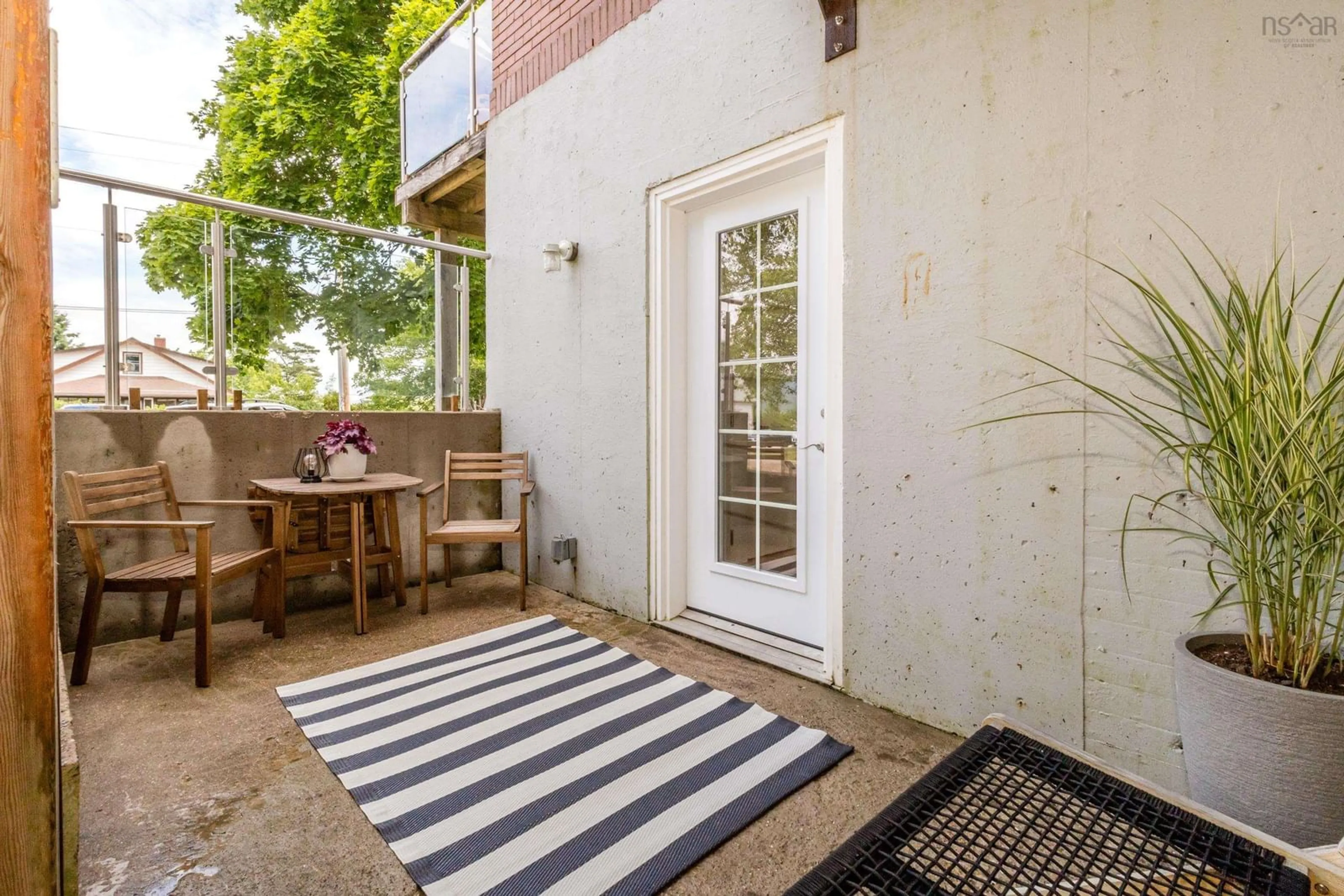 Patio, street for 151 Ritchie St #105, Annapolis Royal Nova Scotia B0S 1A0