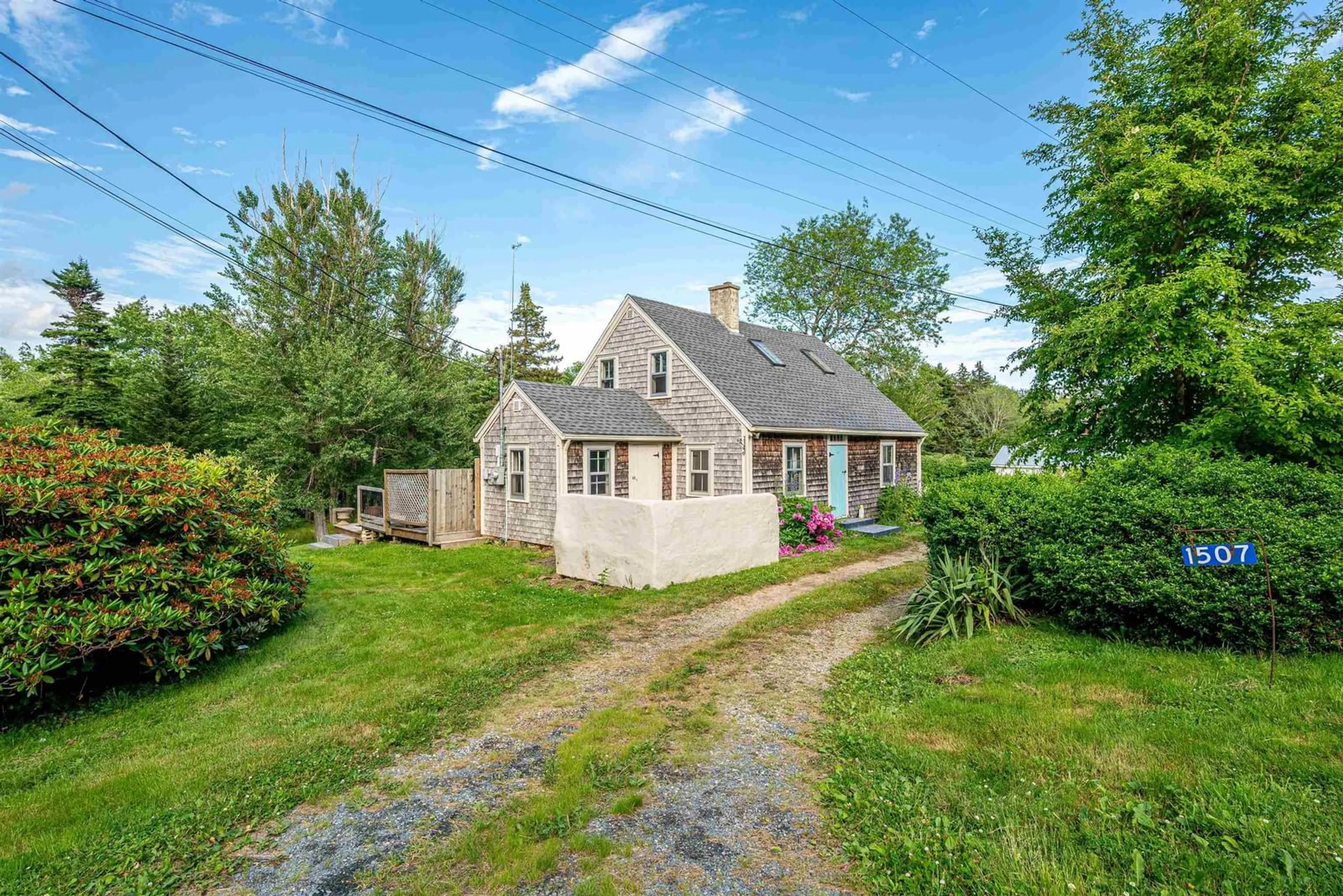 A pic from outside/outdoor area/front of a property/back of a property/a pic from drone, unknown for 1507 Italy Cross Rd, Crousetown Nova Scotia B4V 6R4