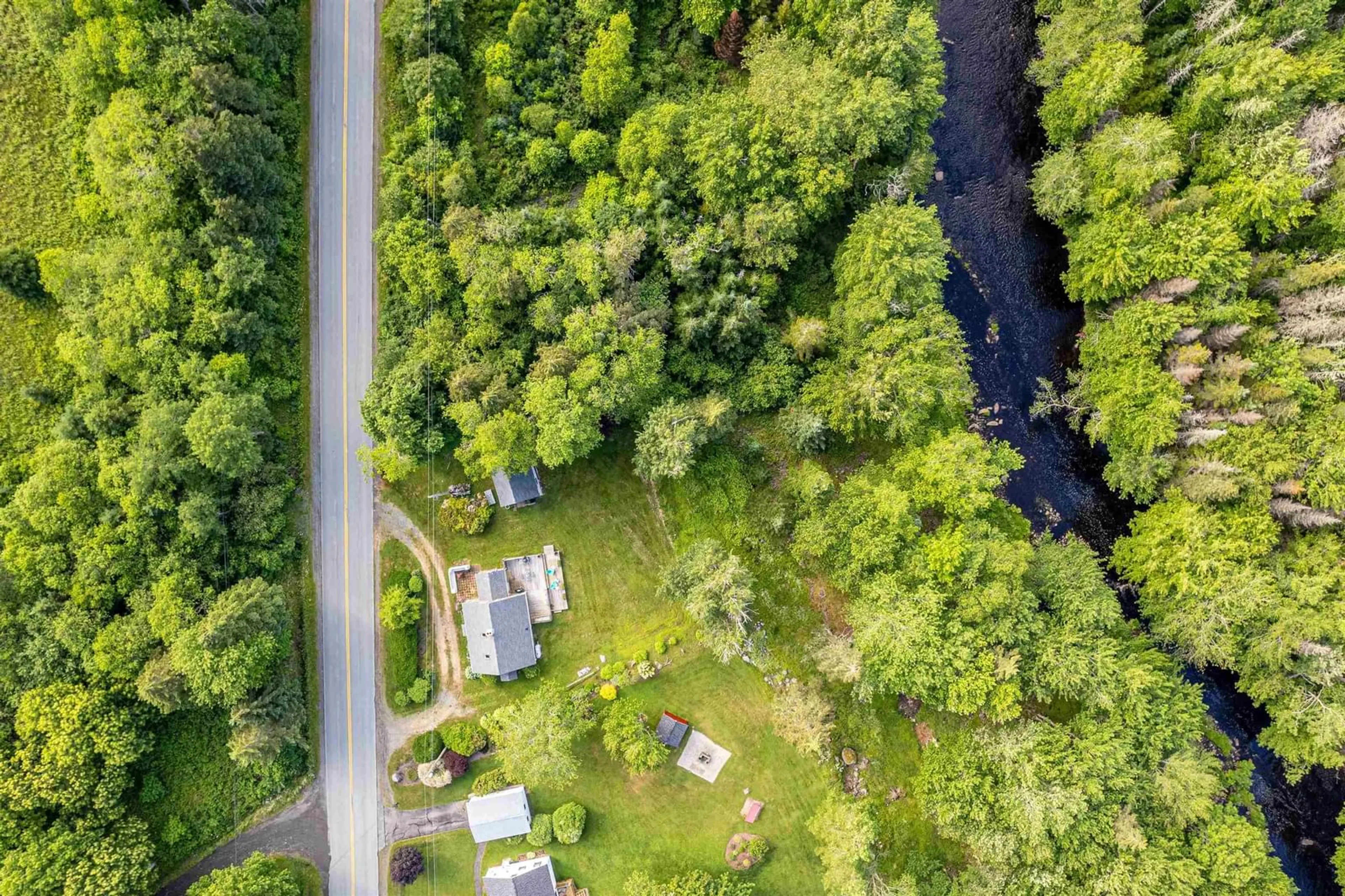 A pic from outside/outdoor area/front of a property/back of a property/a pic from drone, water/lake/river/ocean view for 1507 Italy Cross Rd, Crousetown Nova Scotia B4V 6R4