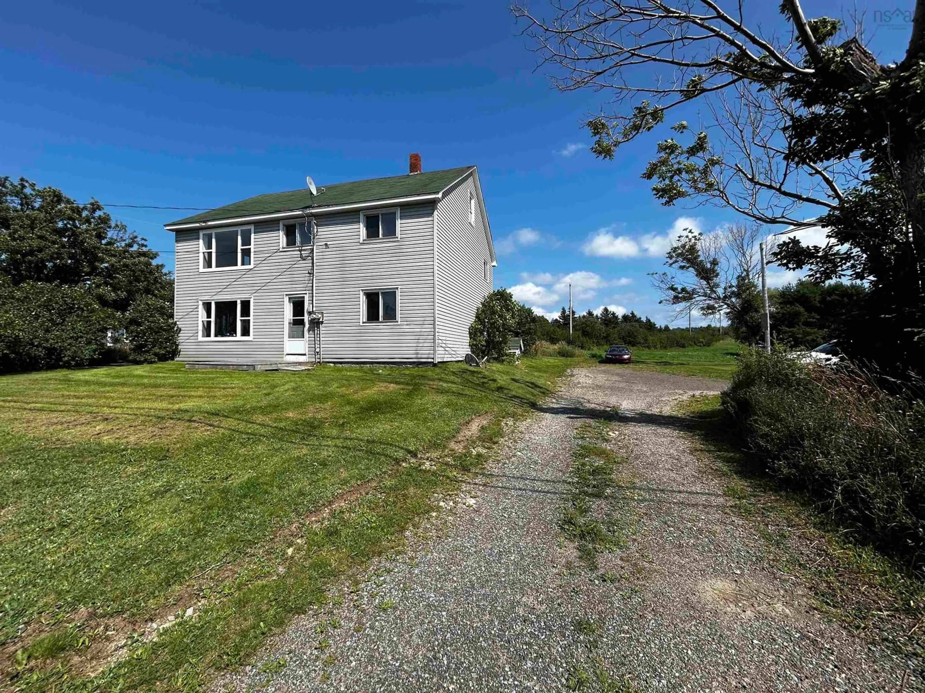 A pic from outside/outdoor area/front of a property/back of a property/a pic from drone, building for 8960 Highway 101, Brighton Nova Scotia B0V 1A0