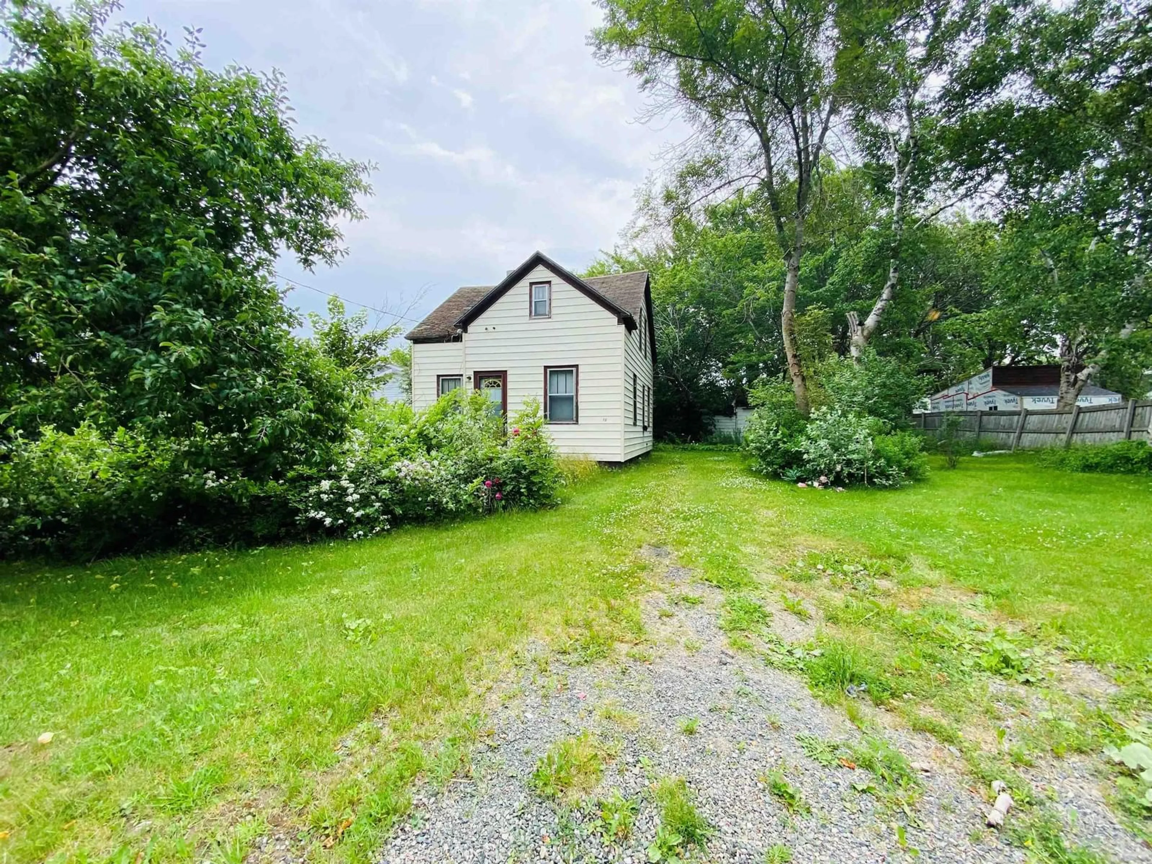 A pic from outside/outdoor area/front of a property/back of a property/a pic from drone, unknown for 16 Macaulays Lane, Sydney Nova Scotia B1P 3Z7