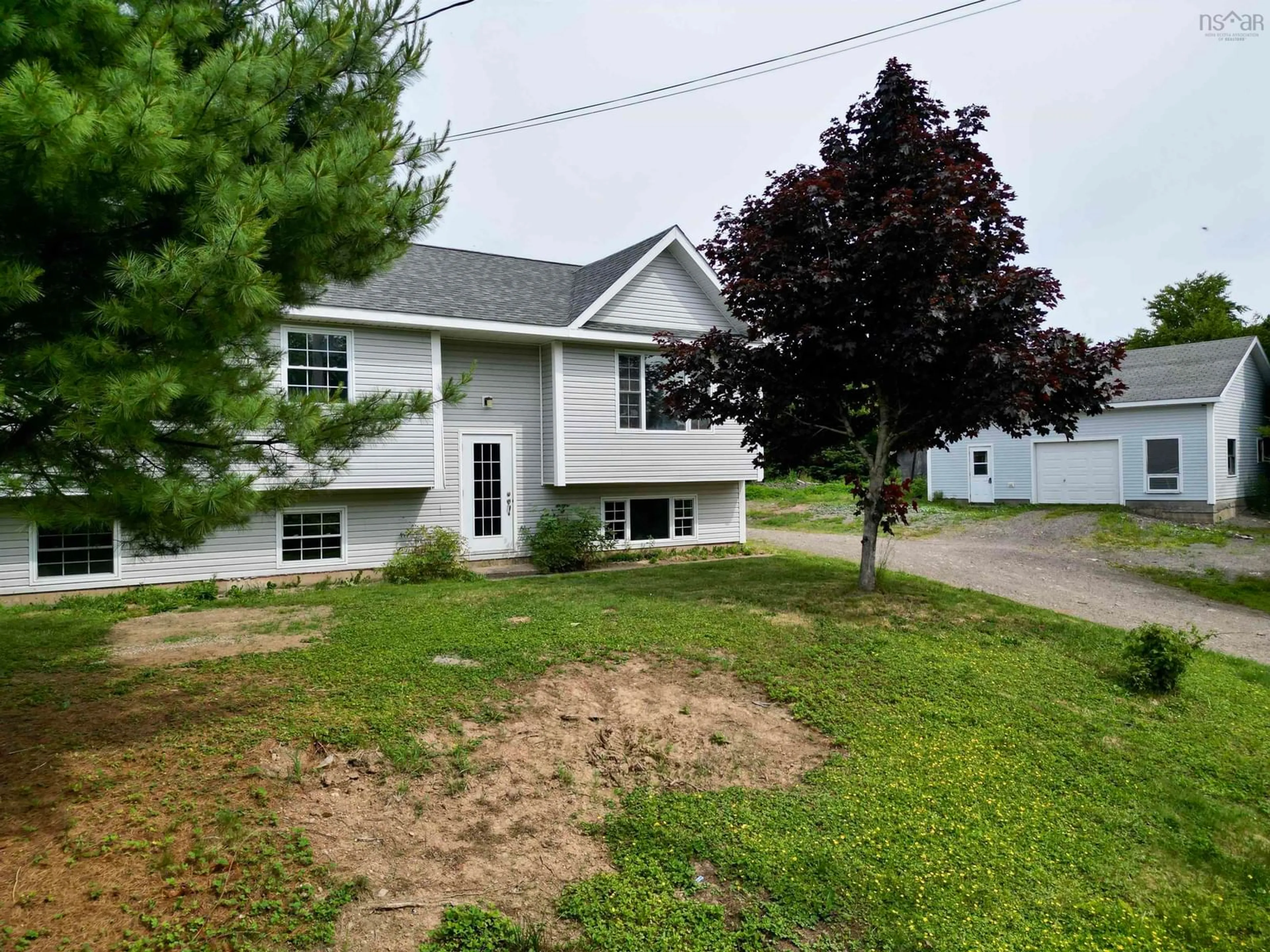 A pic from outside/outdoor area/front of a property/back of a property/a pic from drone, street for 805 Grandique Rd, Arichat Nova Scotia B0E 1A0