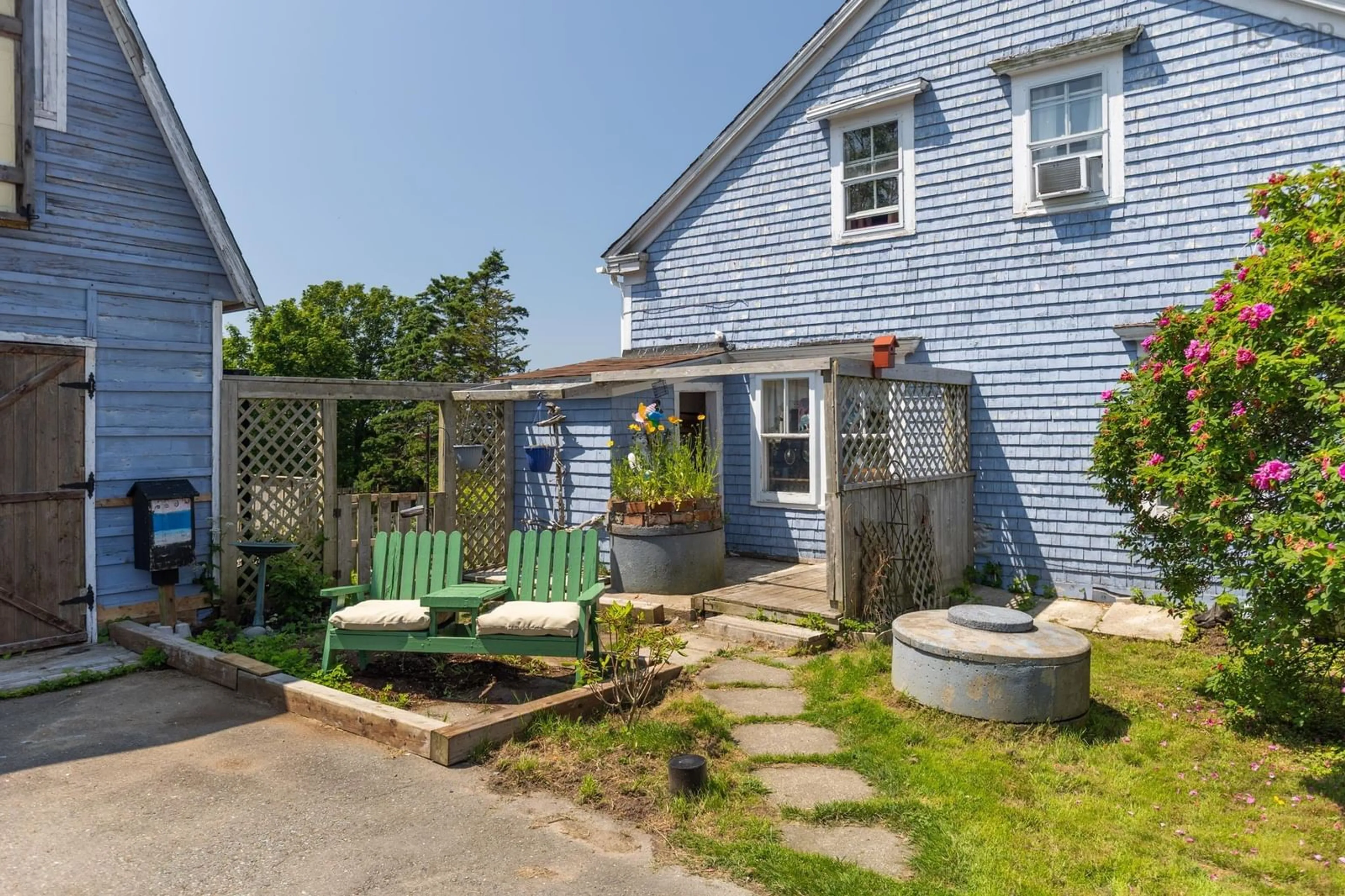 Patio, street for 3213 Highway 1, Port Maitland Nova Scotia B5A 5T4