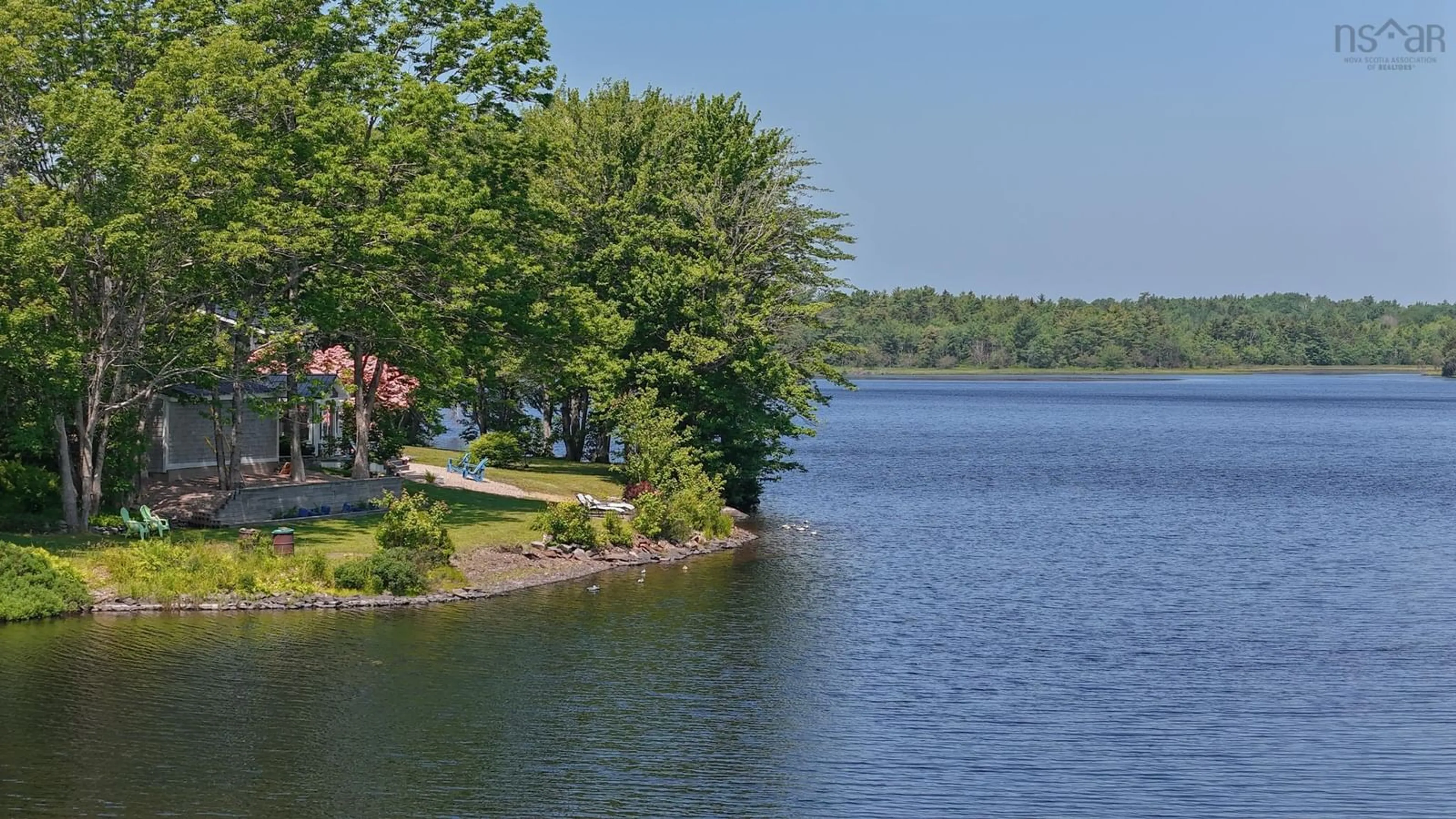 Patio, water/lake/river/ocean view for 133 Conquerall Rd, Hebbs Cross Nova Scotia B4V 0Z6