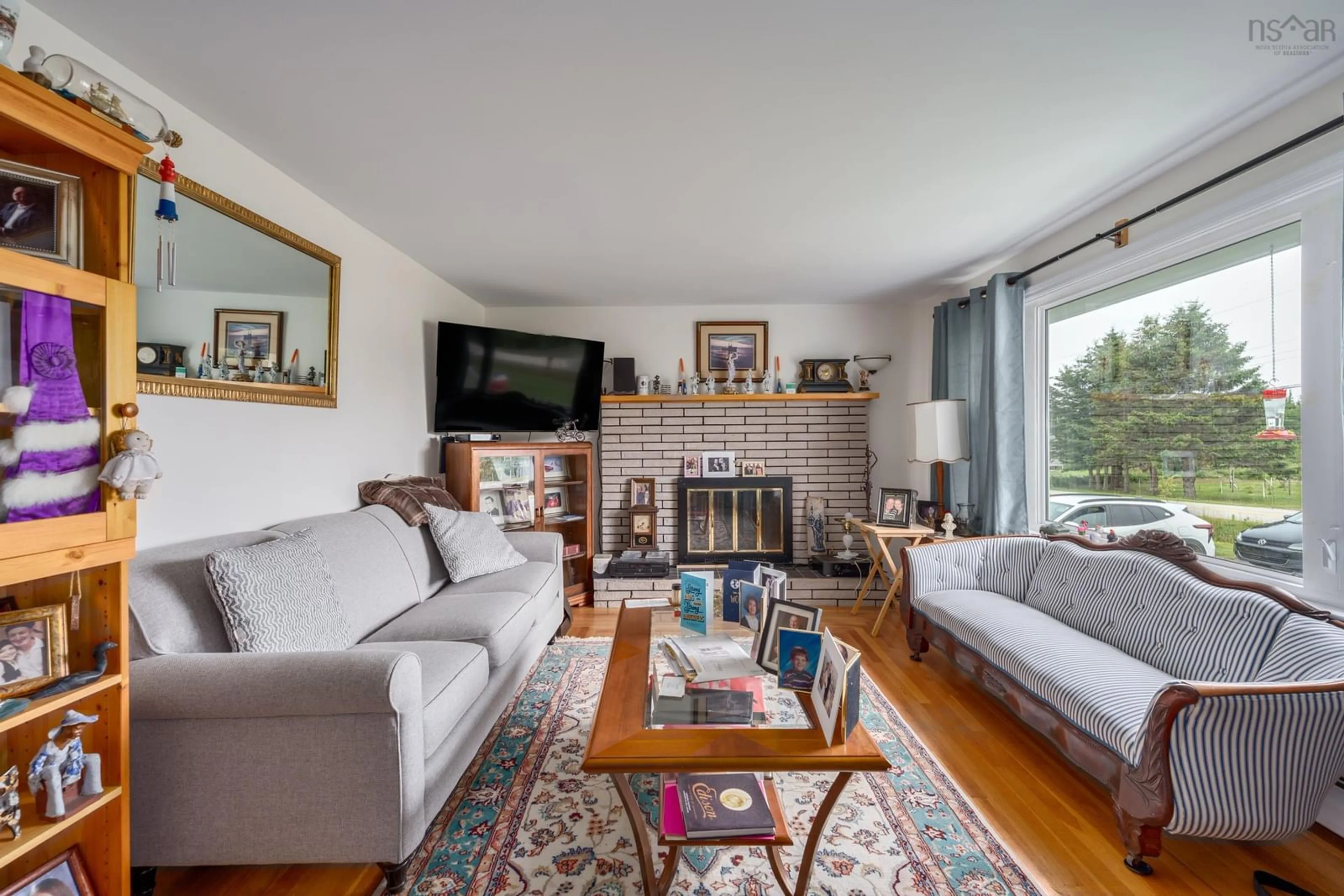 Living room with furniture, unknown for 51 Surette Rd, Wedgeport Nova Scotia B0W 3P0