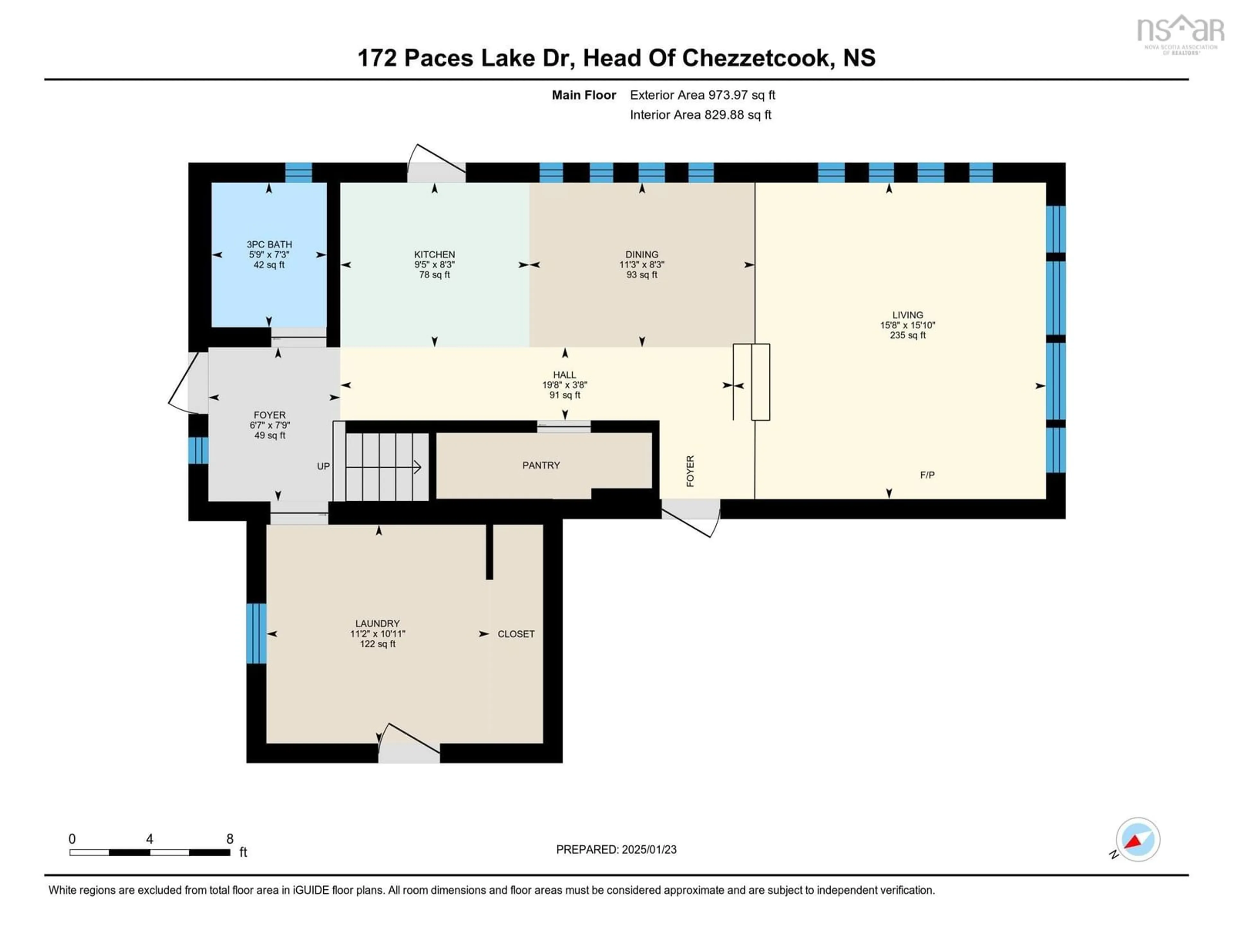 Floor plan for 172 Paces Lake Dr, Musquodoboit Harbour Nova Scotia B0J 2L0