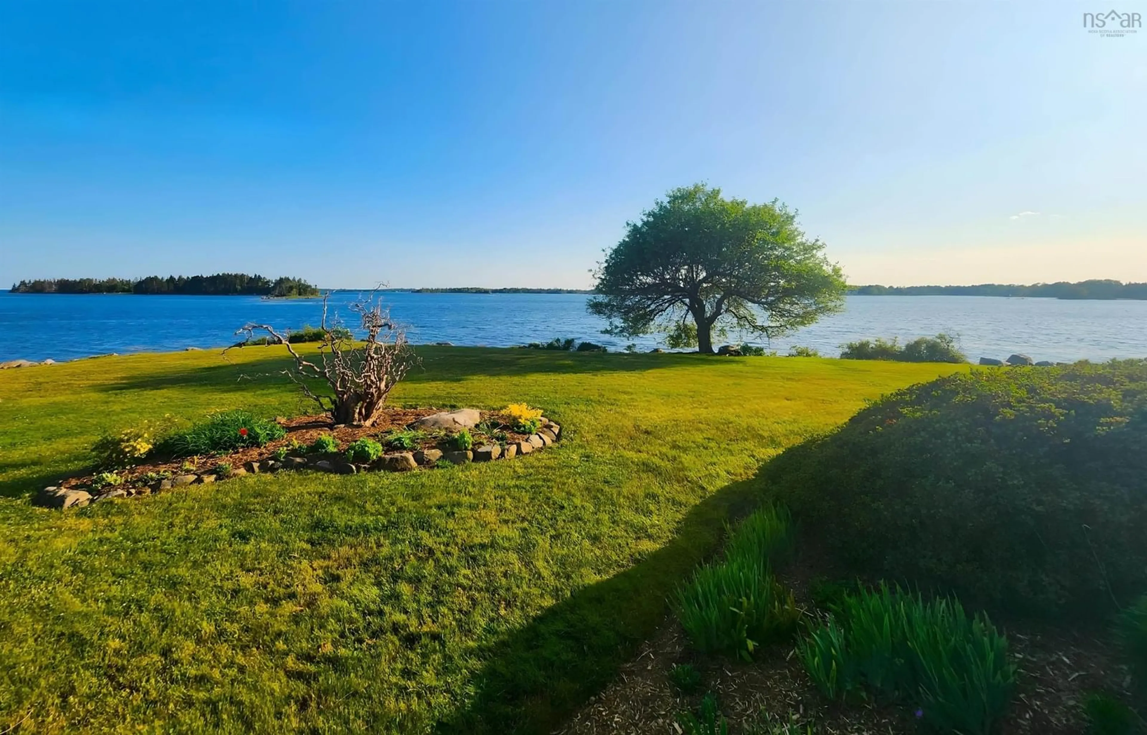 Patio, water/lake/river/ocean view for 19 & 42 Indian Bay Rd, Voglers Cove Nova Scotia B0J 2H0