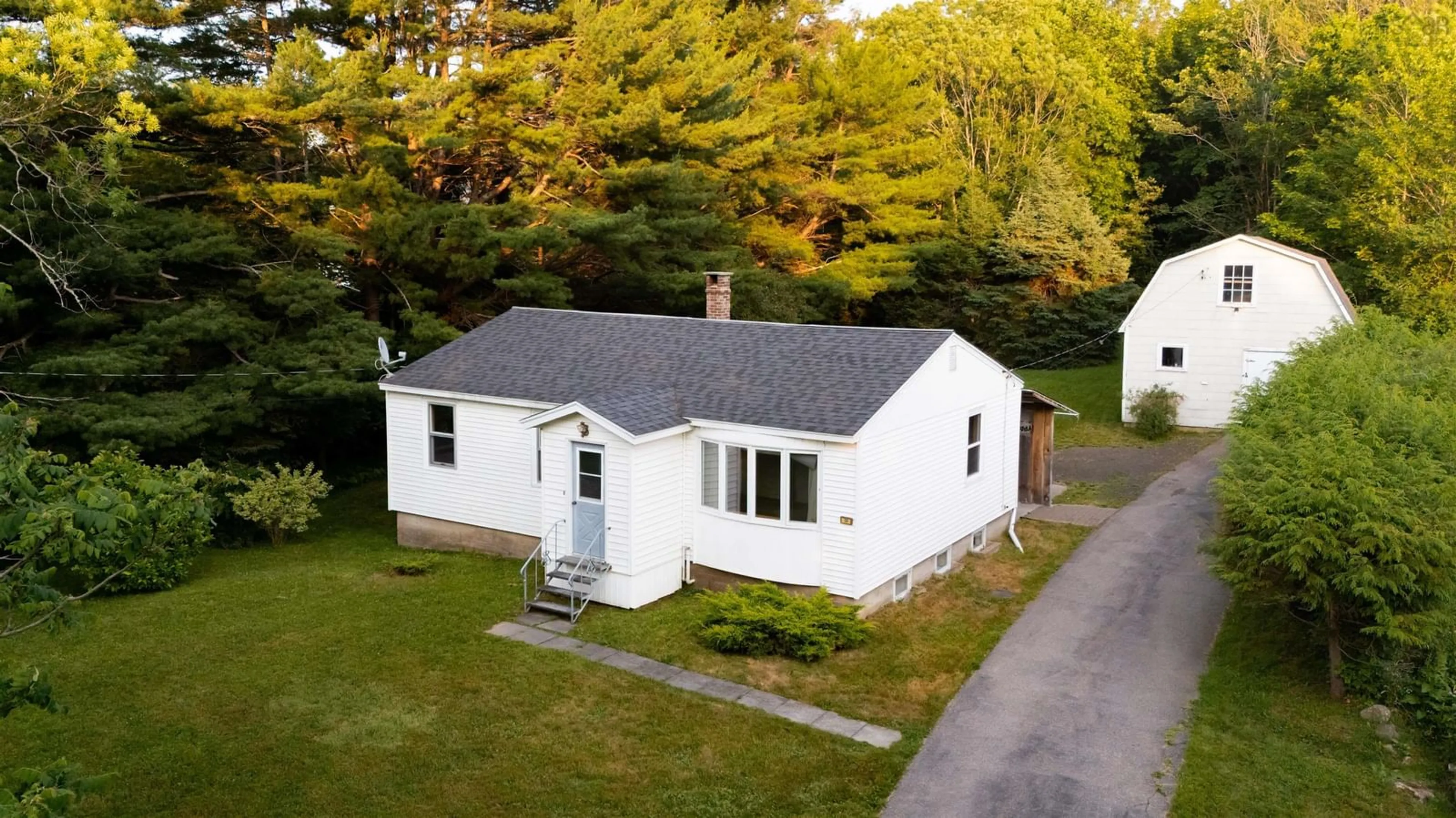 A pic from outside/outdoor area/front of a property/back of a property/a pic from drone, street for 26 Highway 201, Lequille Nova Scotia B0S 1A0