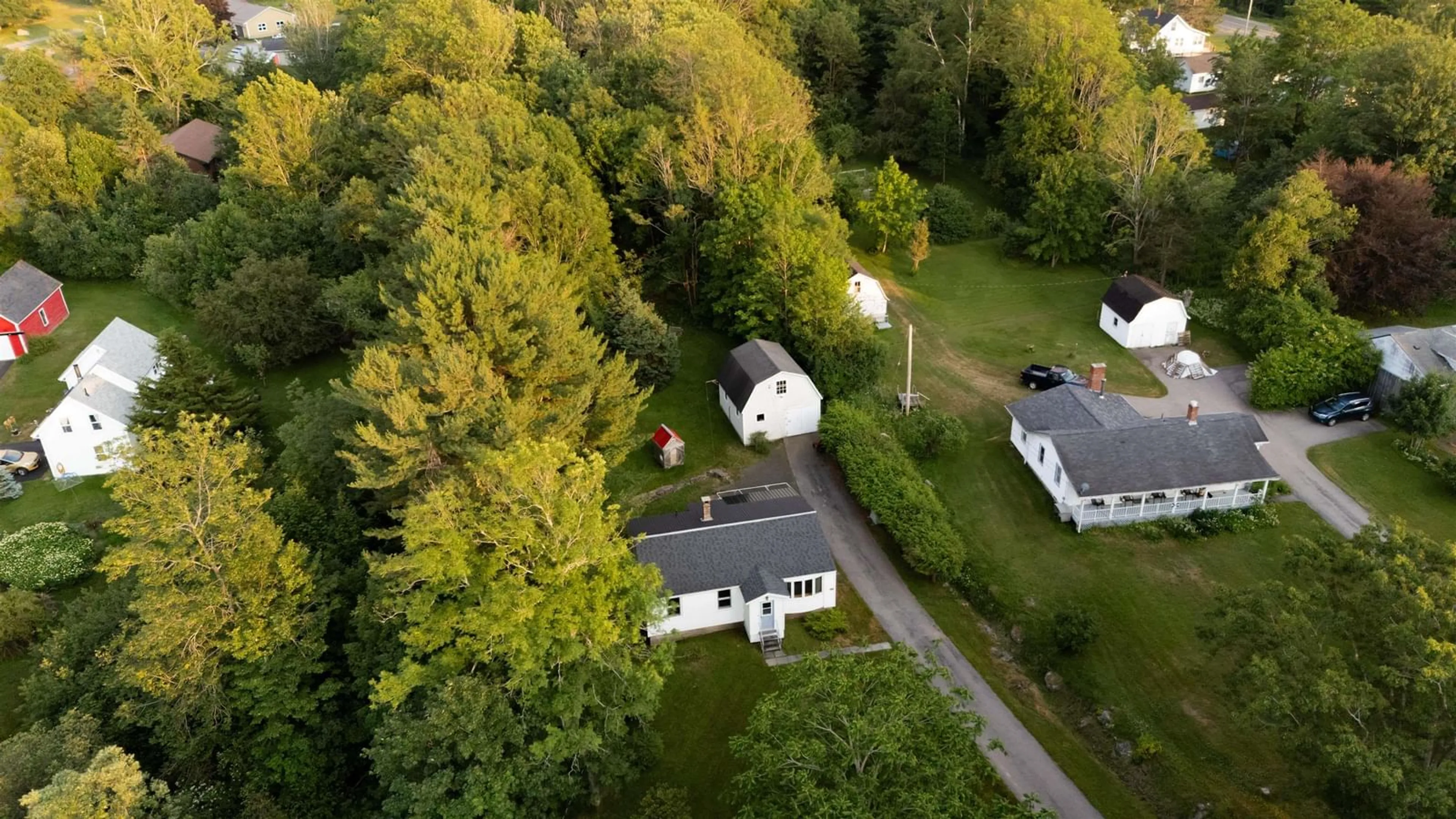 A pic from outside/outdoor area/front of a property/back of a property/a pic from drone, street for 26 Highway 201, Lequille Nova Scotia B0S 1A0