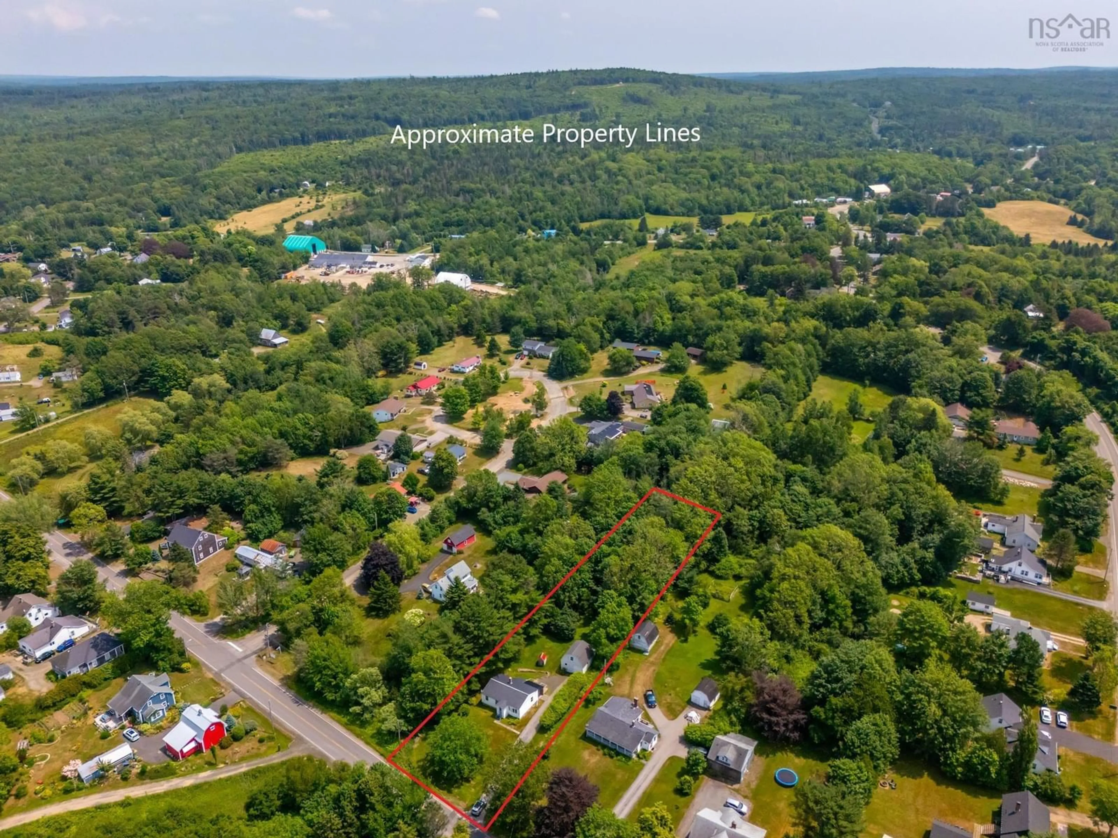 A pic from outside/outdoor area/front of a property/back of a property/a pic from drone, unknown for 26 Highway 201, Lequille Nova Scotia B0S 1A0