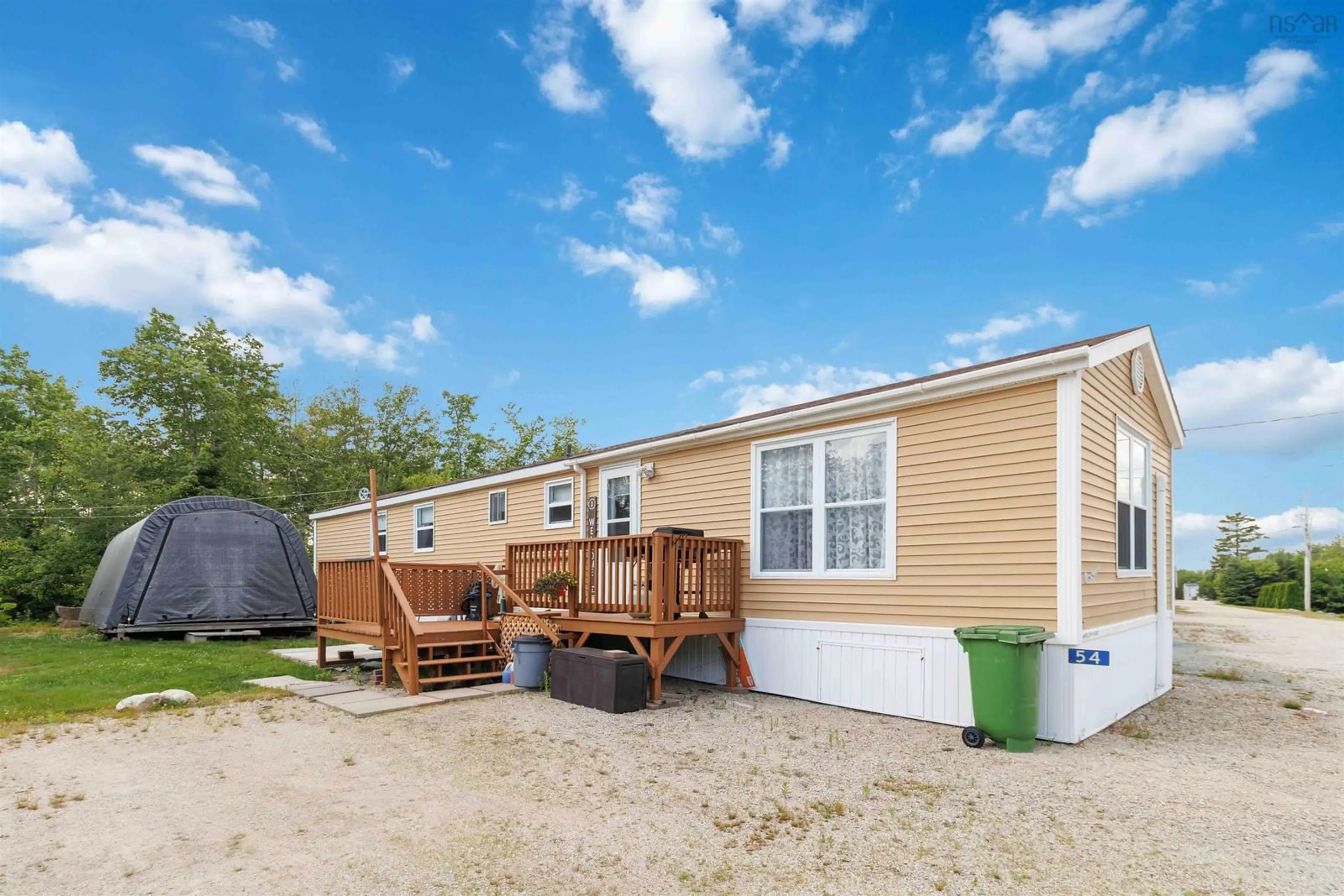 Home with vinyl exterior material, unknown for 54 Cook Dr, East River Nova Scotia B0J 1T0