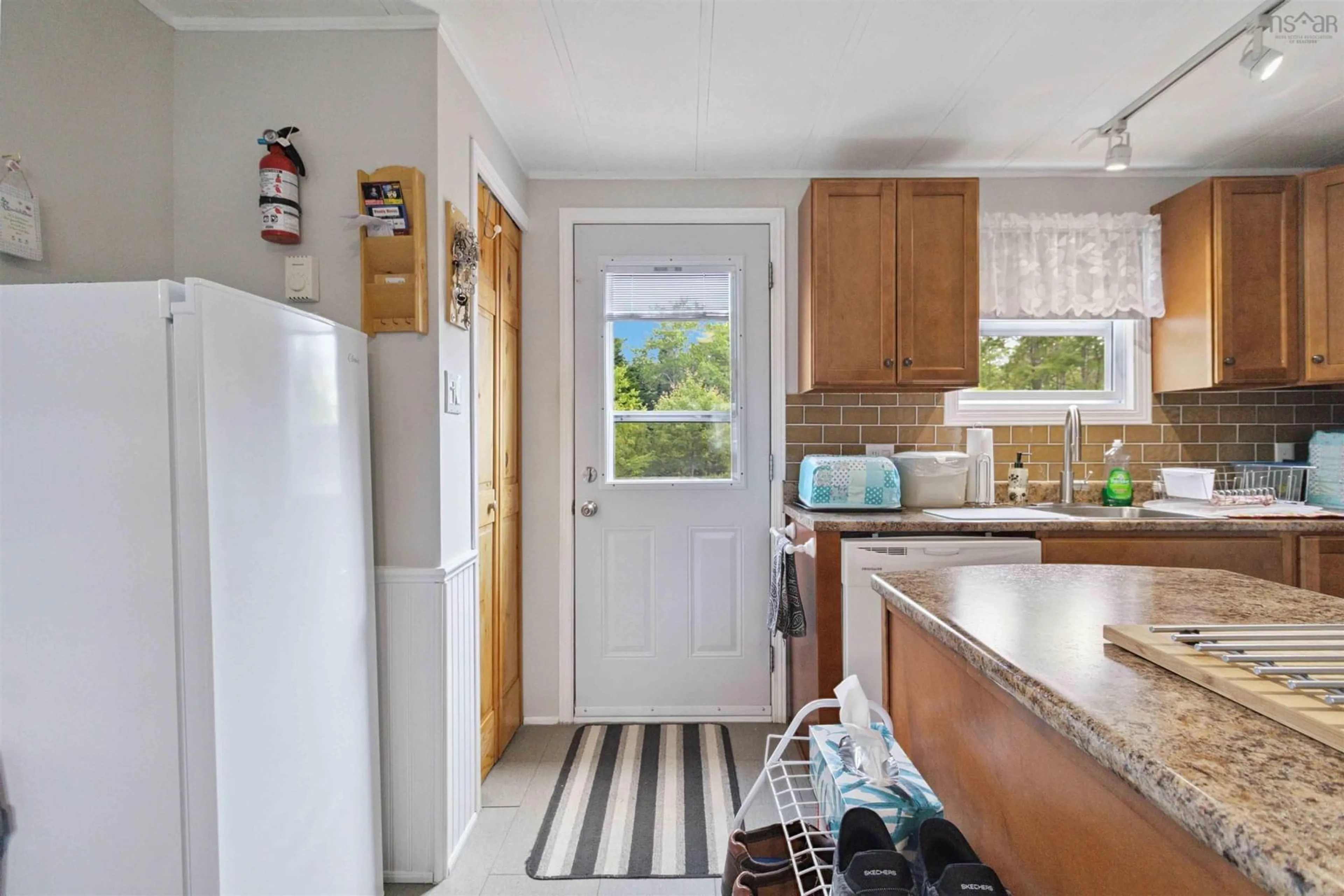 Standard kitchen, ceramic/tile floor for 54 Cook Dr, East River Nova Scotia B0J 1T0