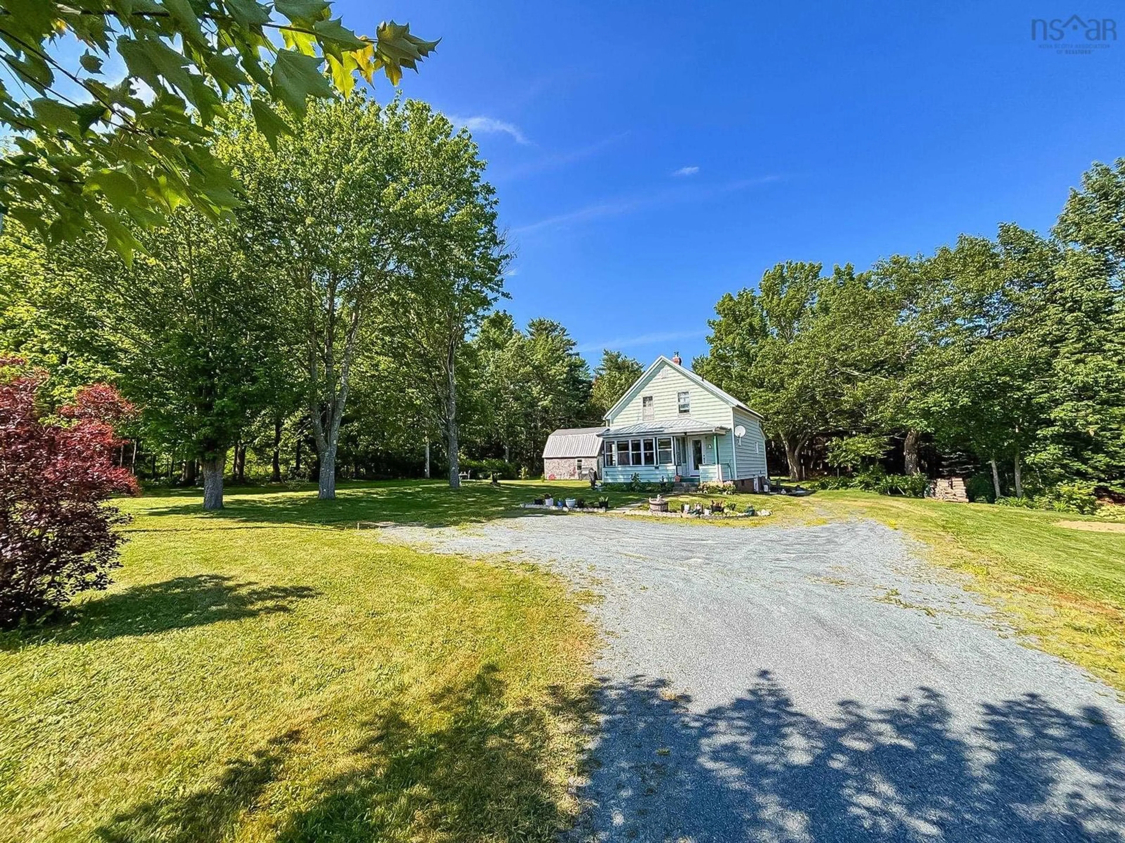 A pic from outside/outdoor area/front of a property/back of a property/a pic from drone, unknown for 346 Lower Branch Rd, Lower Branch Nova Scotia B4V 4M1