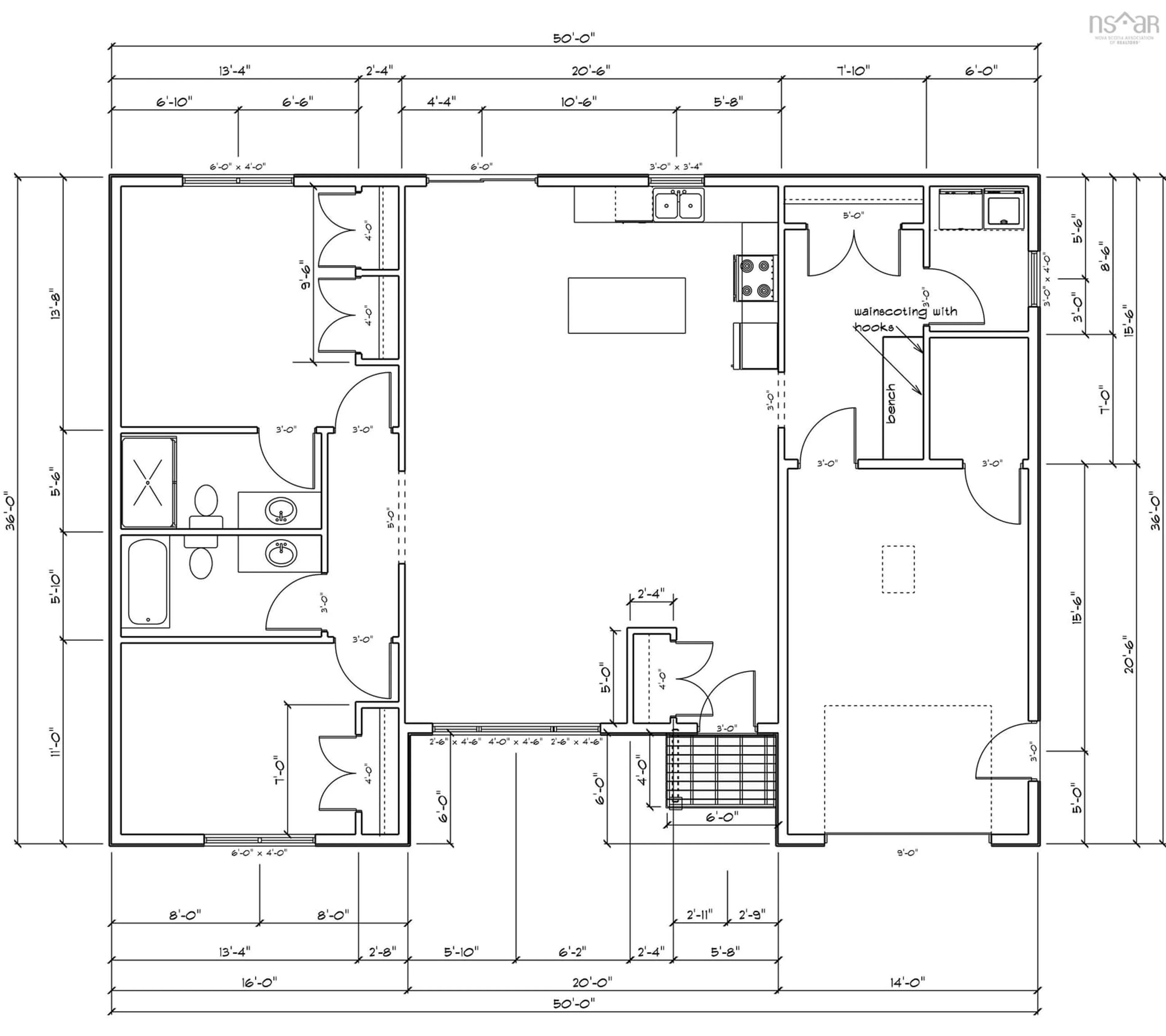 Floor plan for 10 Shadebush Walk, Upper Sackville Nova Scotia B4E 0X8