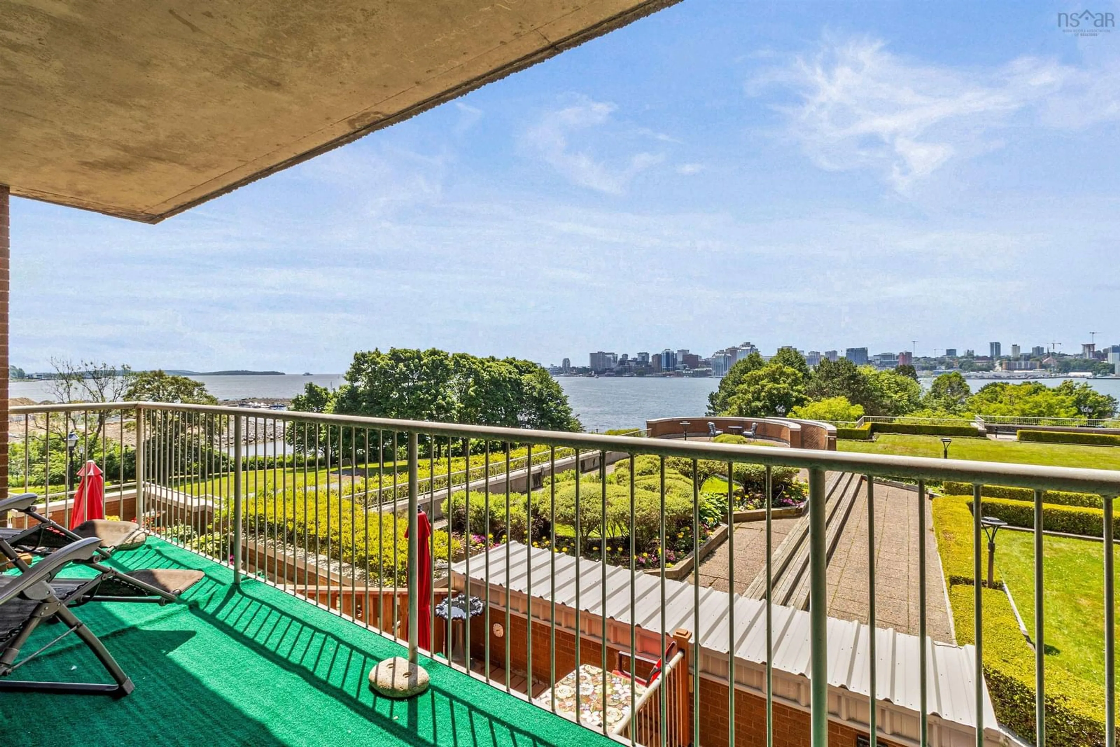 Balcony in the apartment, water/lake/river/ocean view for 1 Prince St #210, Dartmouth Nova Scotia B2Y 4L3