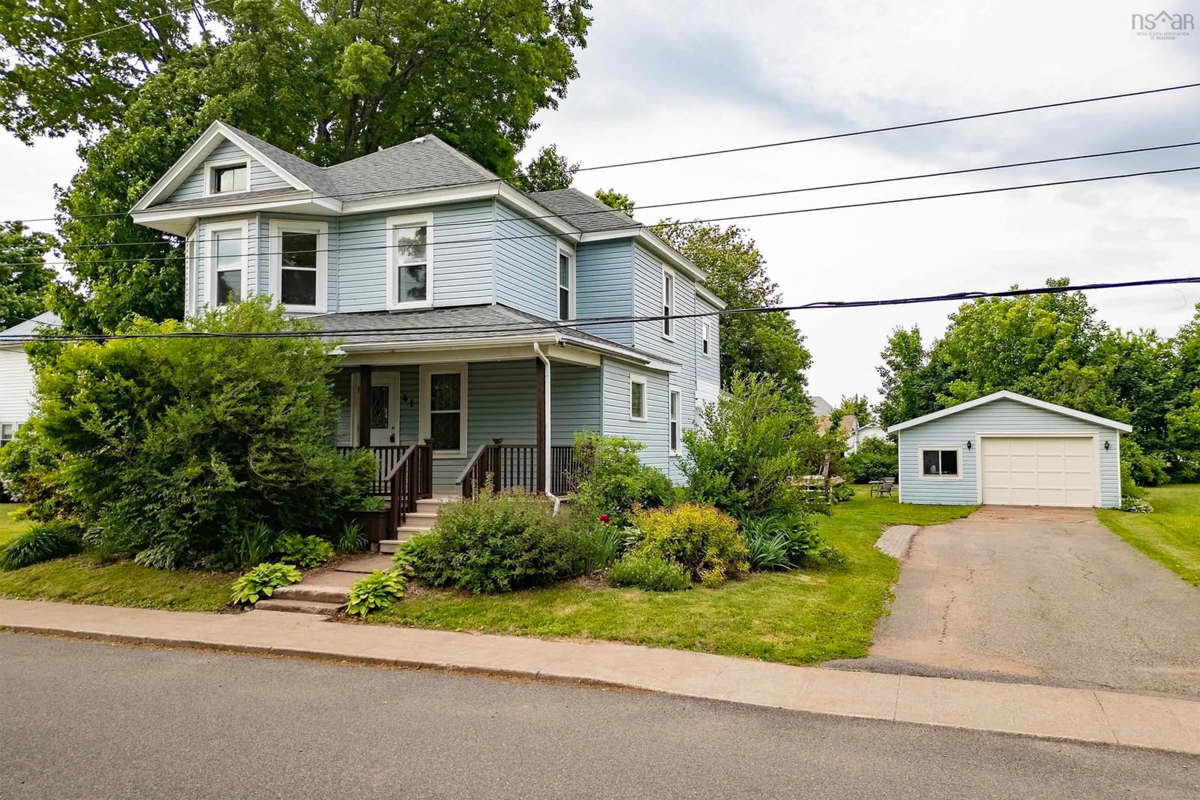 Home with vinyl exterior material, street for 41 Prince William St, Oxford Nova Scotia B0M 1P0