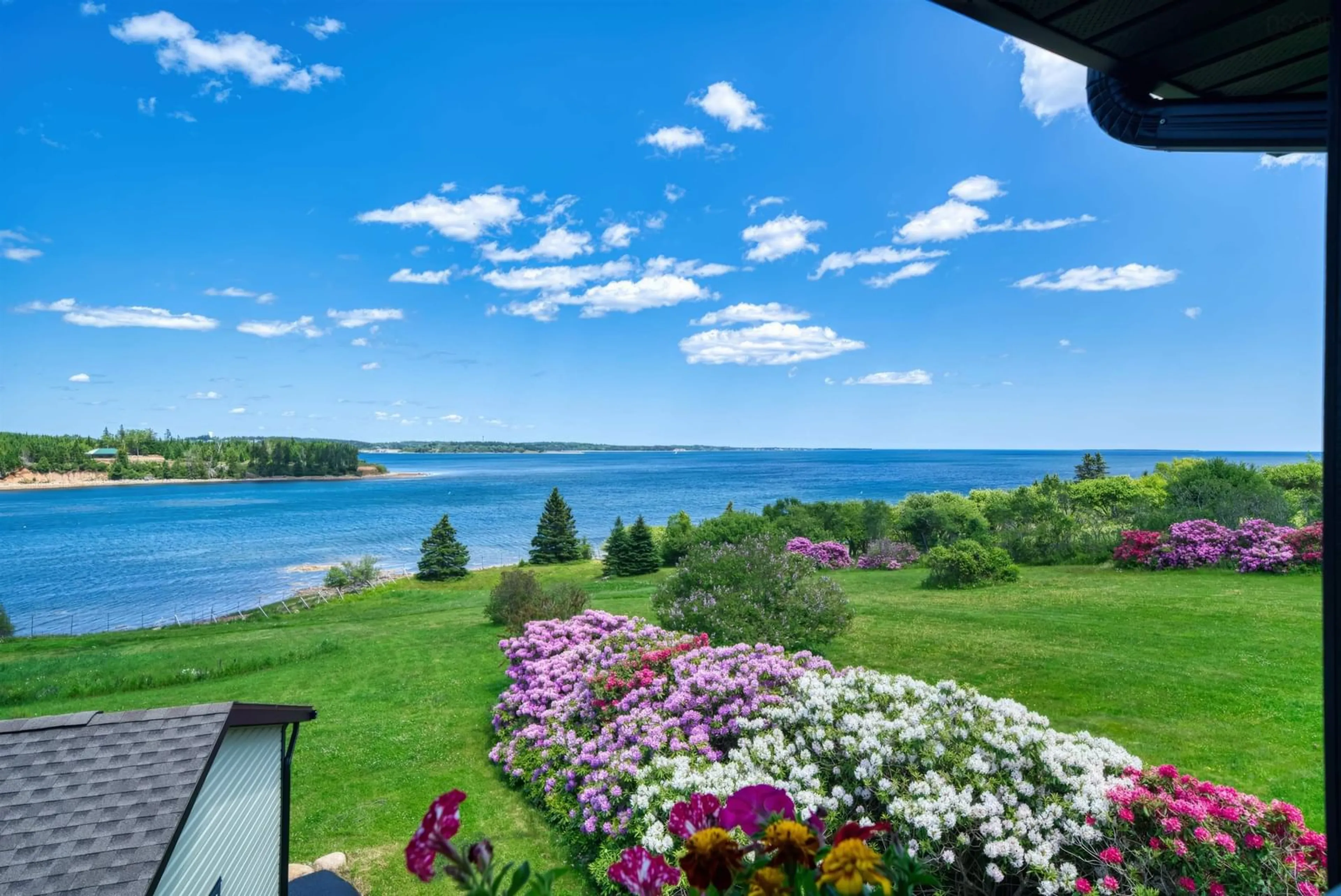 Patio, water/lake/river/ocean view for 177 Corkums Island Rd, Corkums Island Nova Scotia B0J 2C0