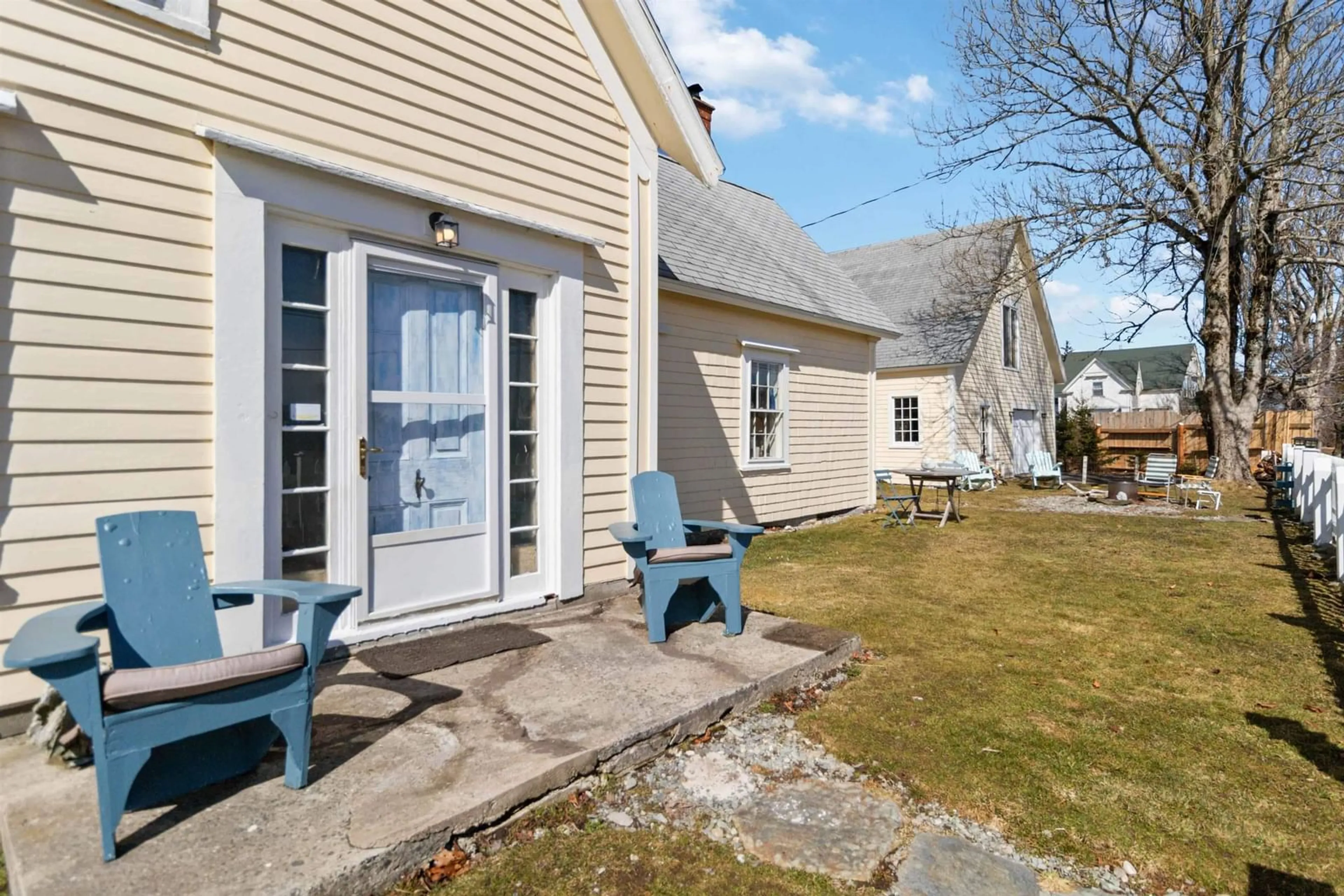 Patio, street for 5069 Shore Rd, North East Harbour Nova Scotia B0T 1W0