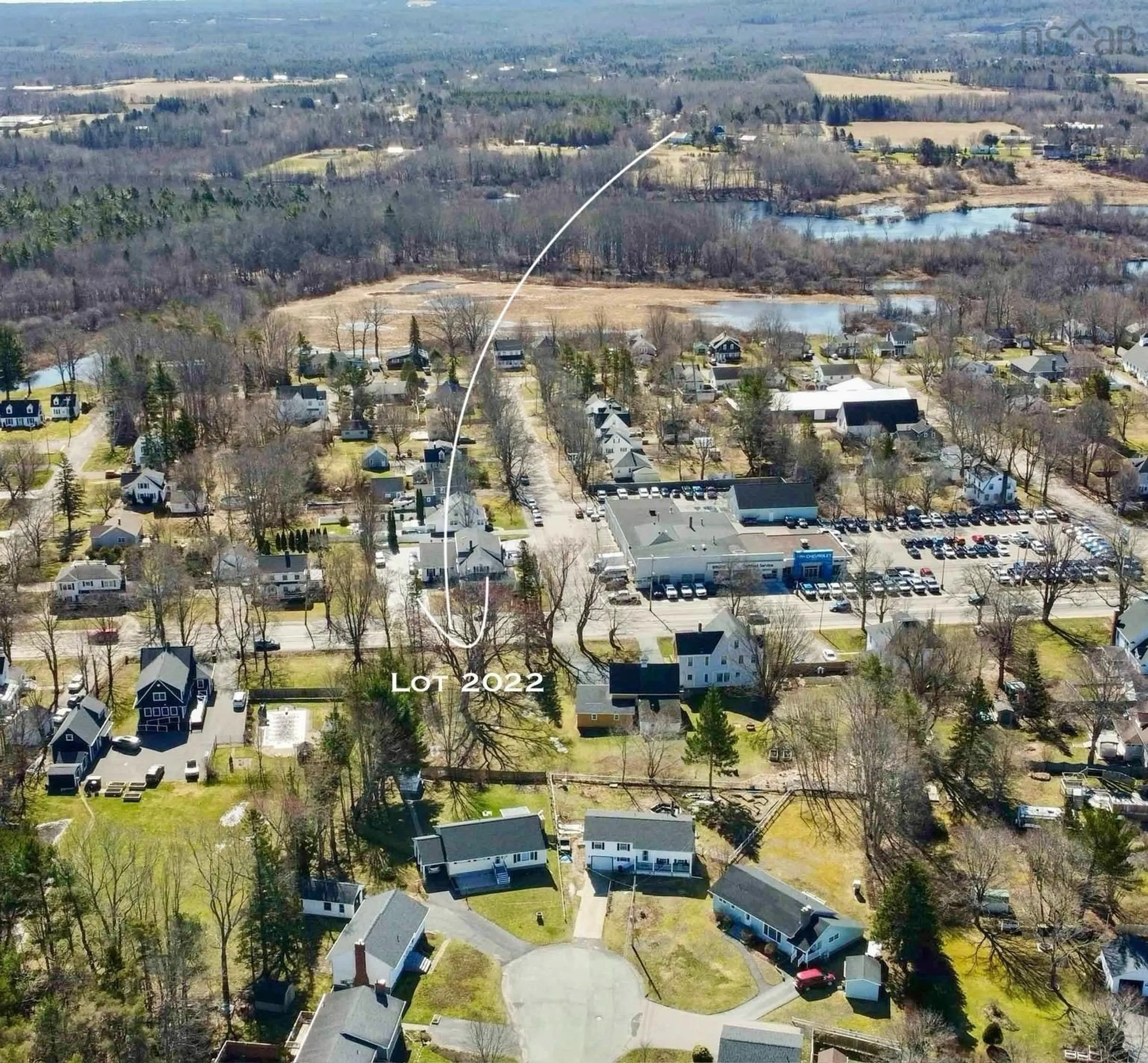A pic from outside/outdoor area/front of a property/back of a property/a pic from drone, unknown for Main St #Lot 2022, Middleton Nova Scotia B0S 1P0
