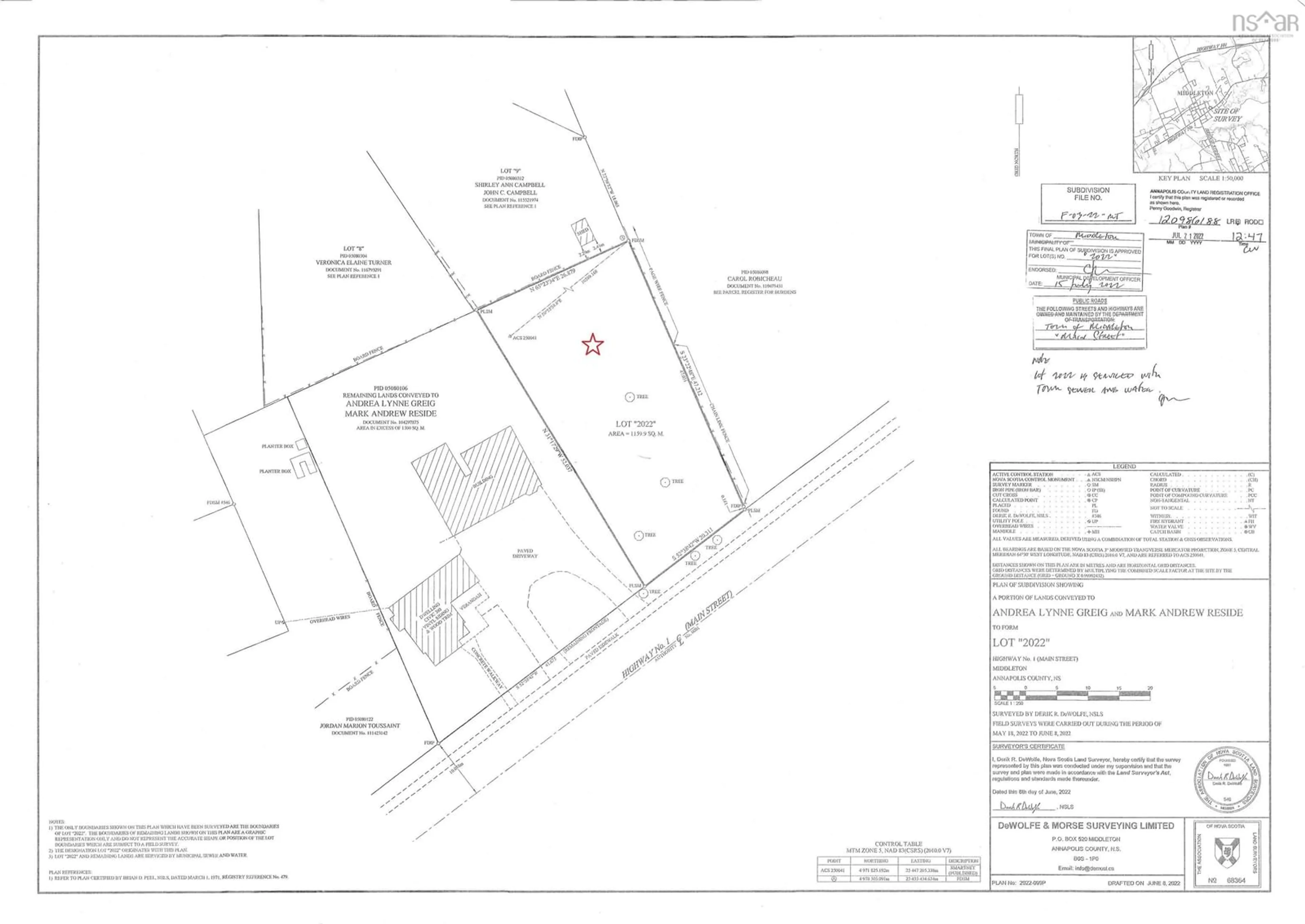 Floor plan for Main St #Lot 2022, Middleton Nova Scotia B0S 1P0