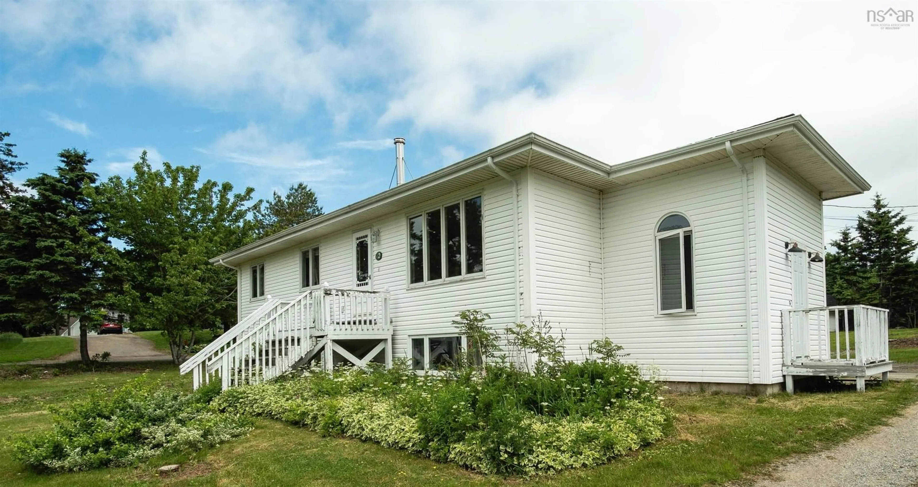 Home with vinyl exterior material, building for 12 Embree Island Rd, Port Hawkesbury Nova Scotia B9A 2A7