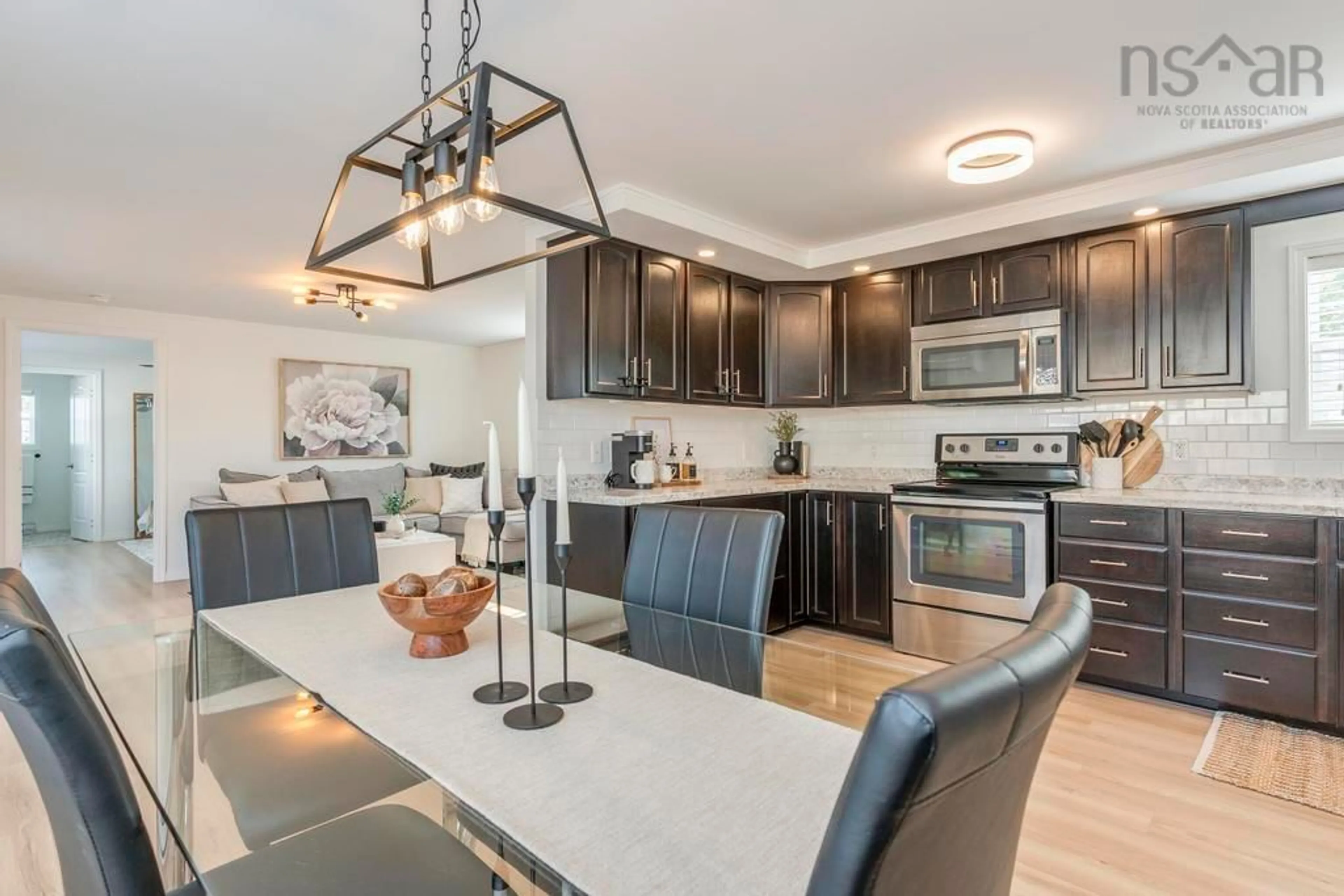 Open concept kitchen, unknown for 30 Fourth St, Lucasville Nova Scotia B4B 0S3