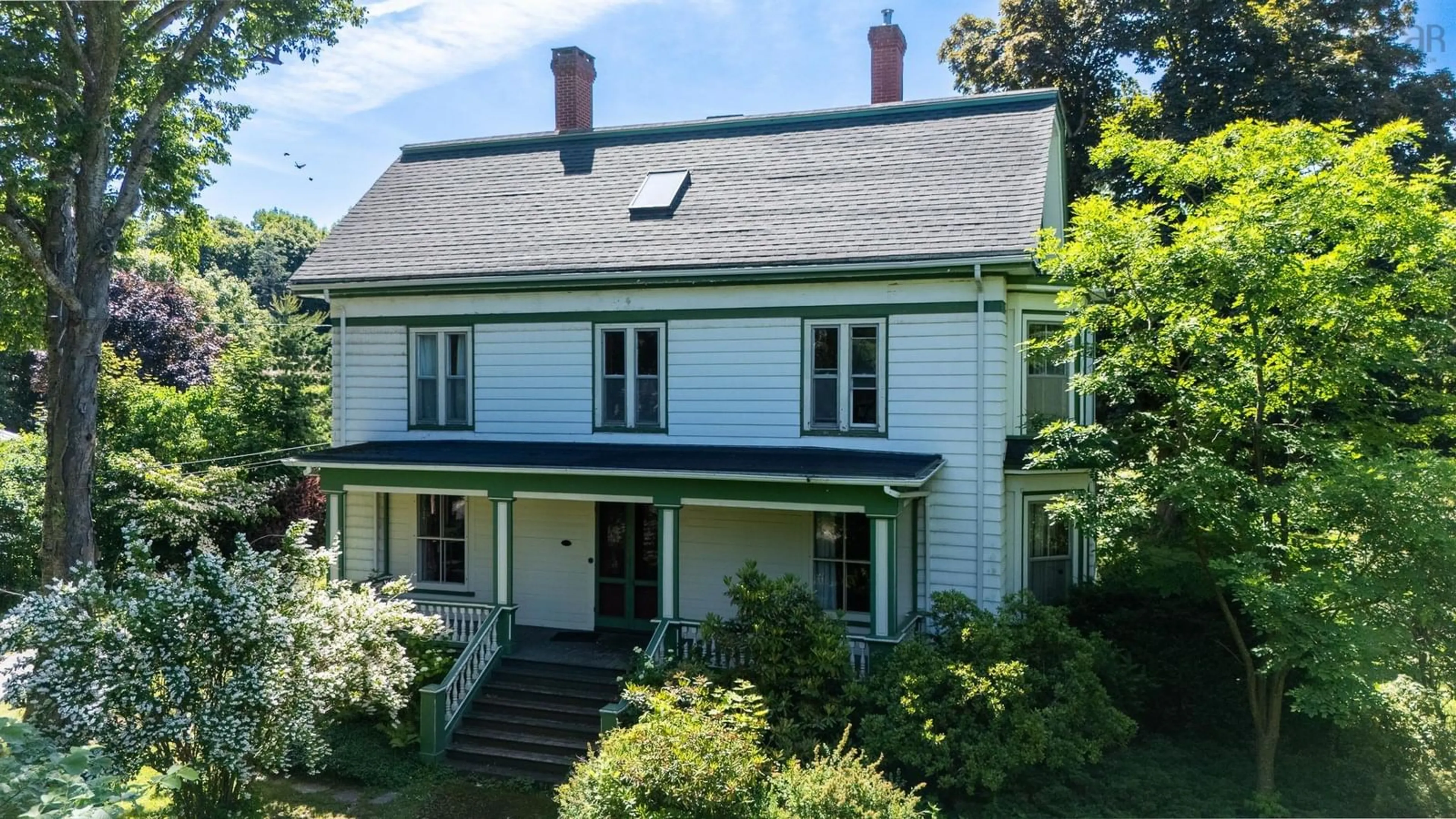 A pic from outside/outdoor area/front of a property/back of a property/a pic from drone, street for 155 Main St, Wolfville Nova Scotia B4P 1C9