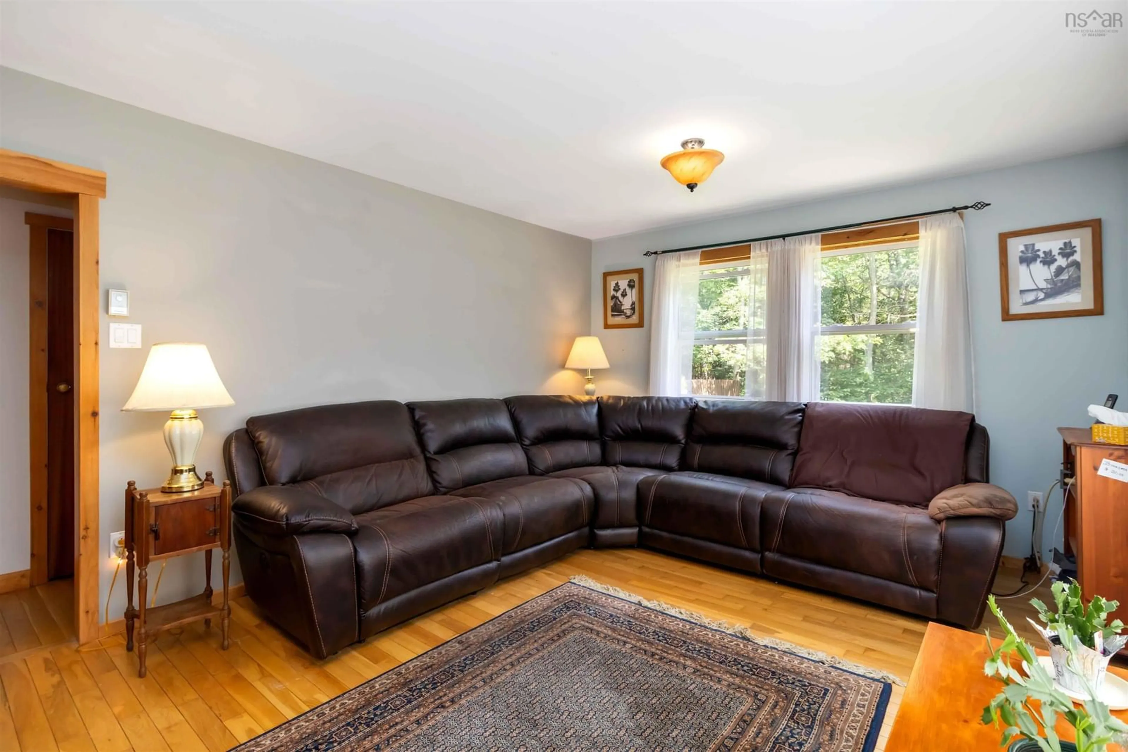 Living room with furniture, unknown for 6736 Highway 3, Martins Point Nova Scotia B0J 2E0