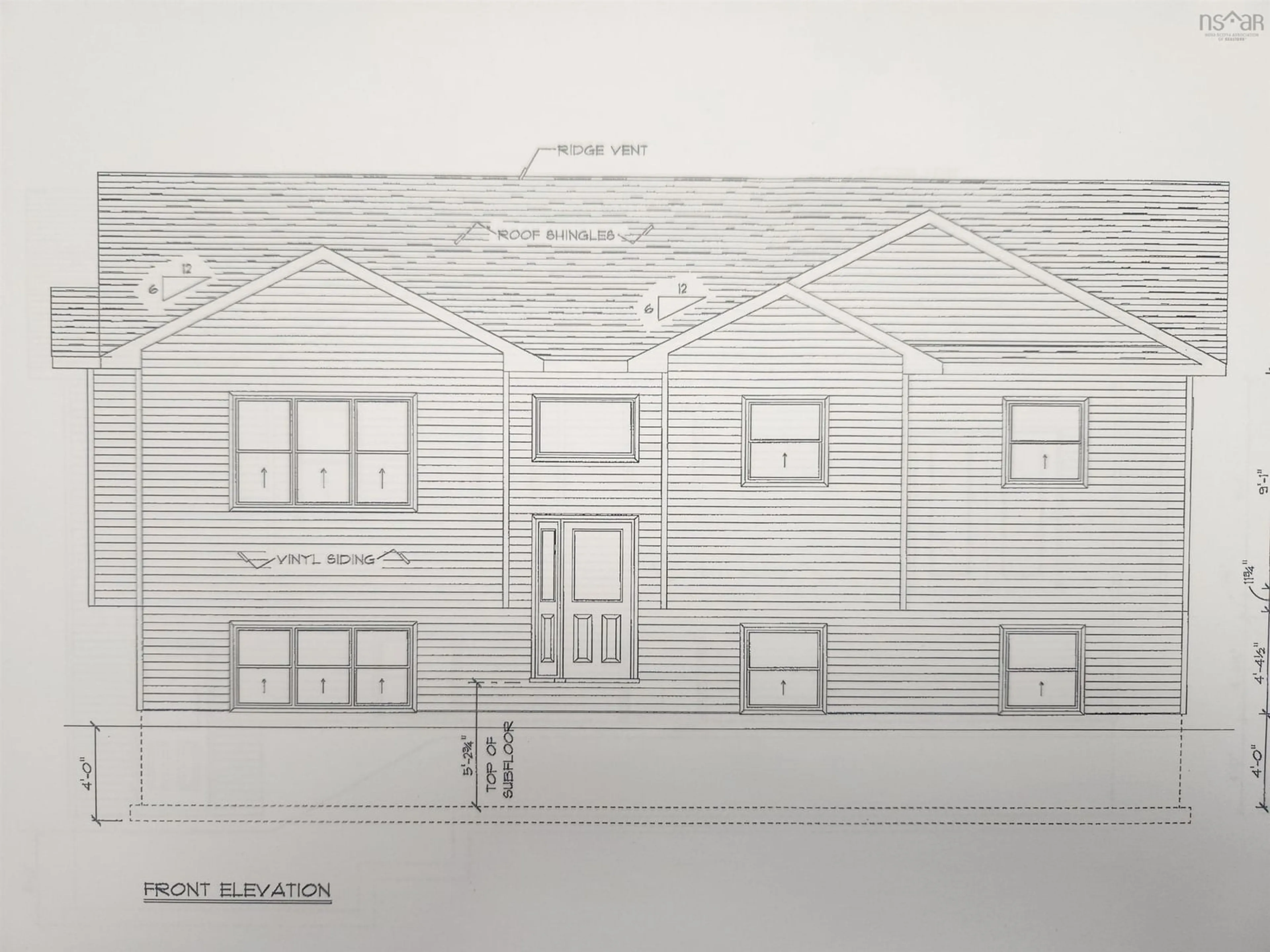 Floor plan for Acorn Lane #Lot 44, Kingston Nova Scotia B0P 1R0